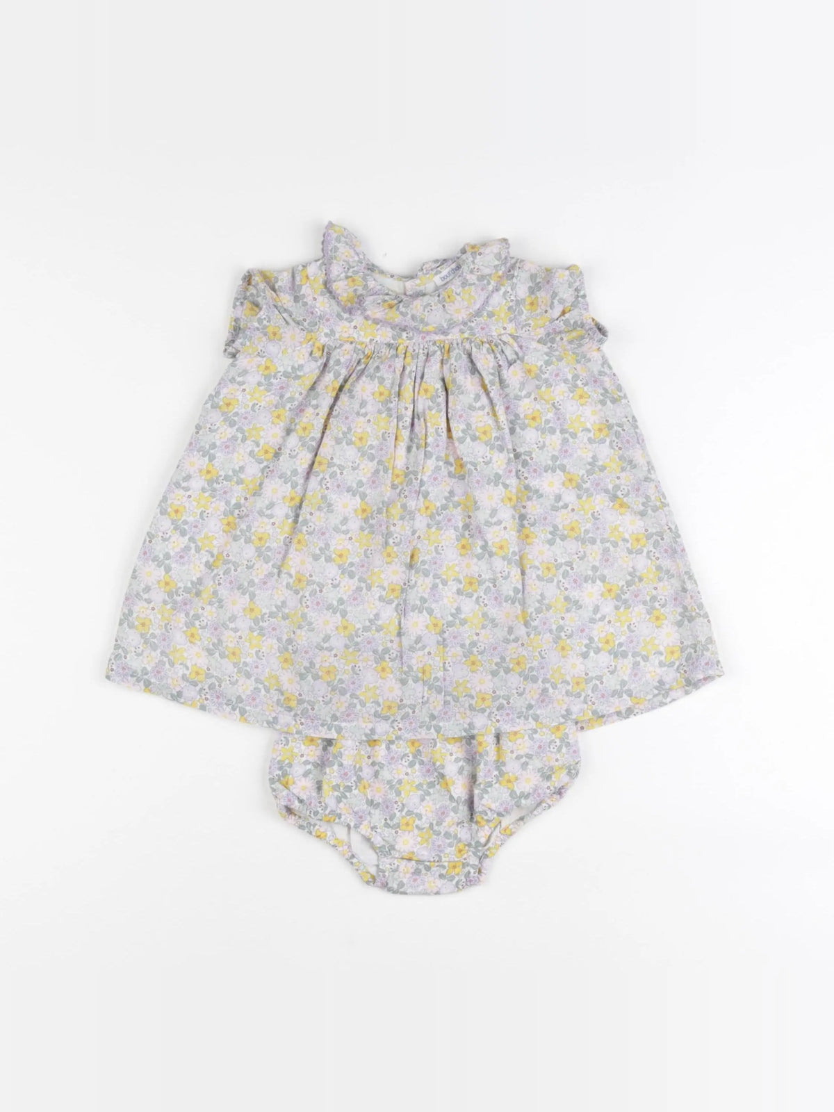 Boutchou - robe violet - 3 mois