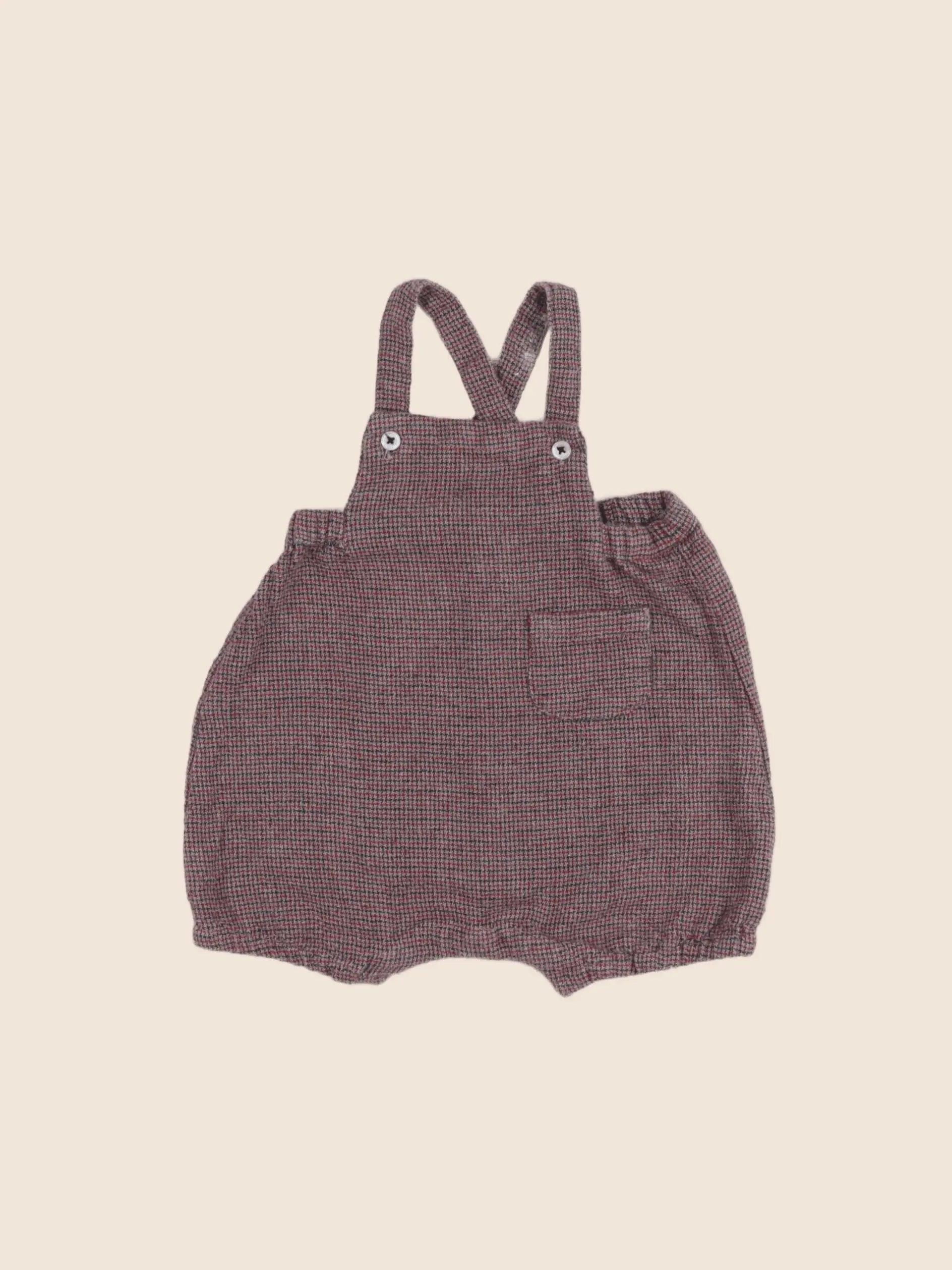Boutchou - salopette rouge - 6 mois