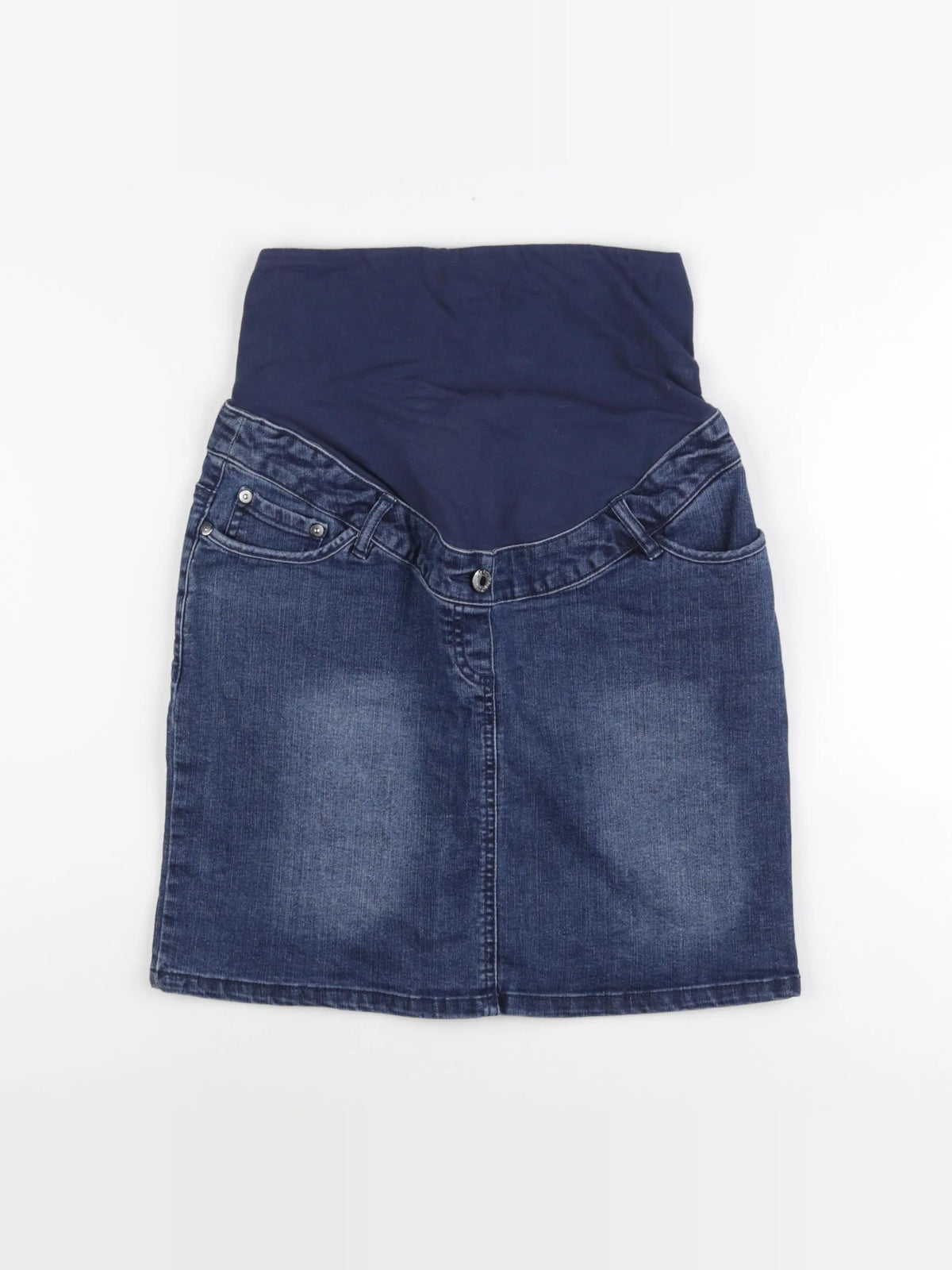 Vertbaudet - jupe grossesse bleu - 36