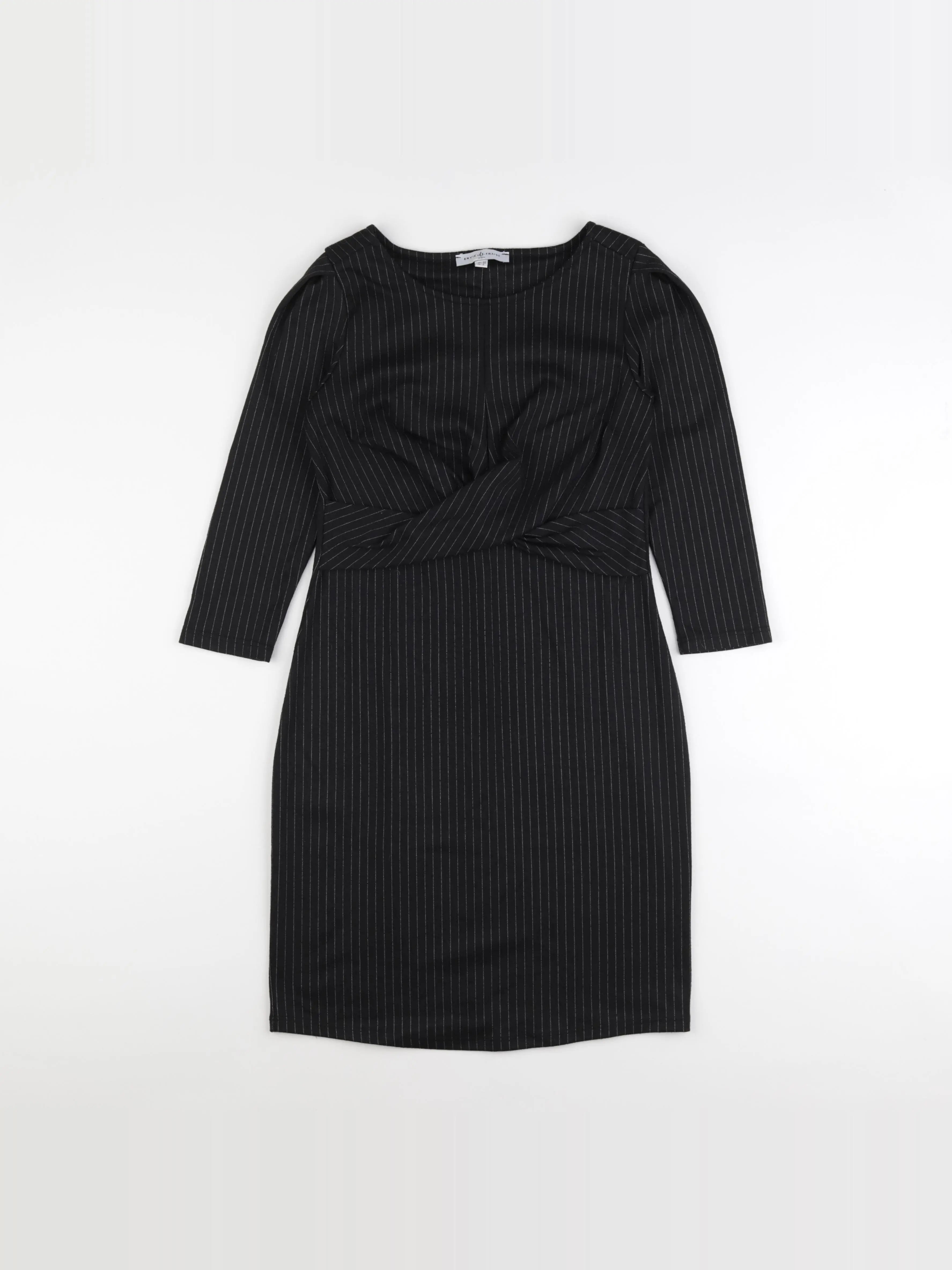 Envie de fraise - robe grossesse noir - 34