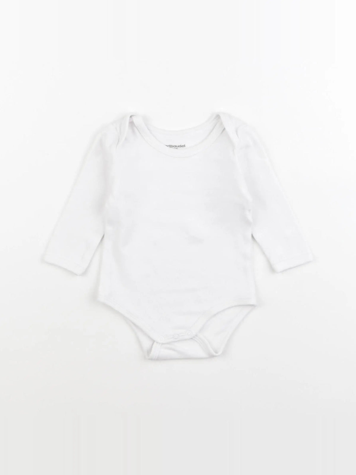 Vertbaudet - body blanc - 6 mois