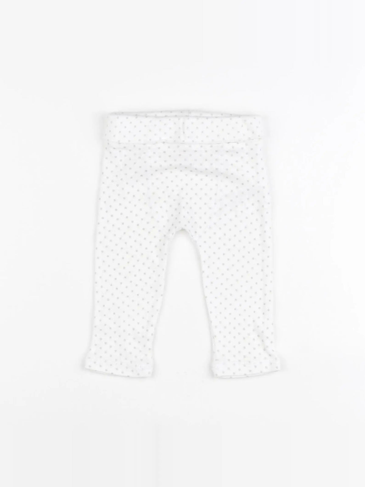 Vertbaudet - legging blanc - 6 mois