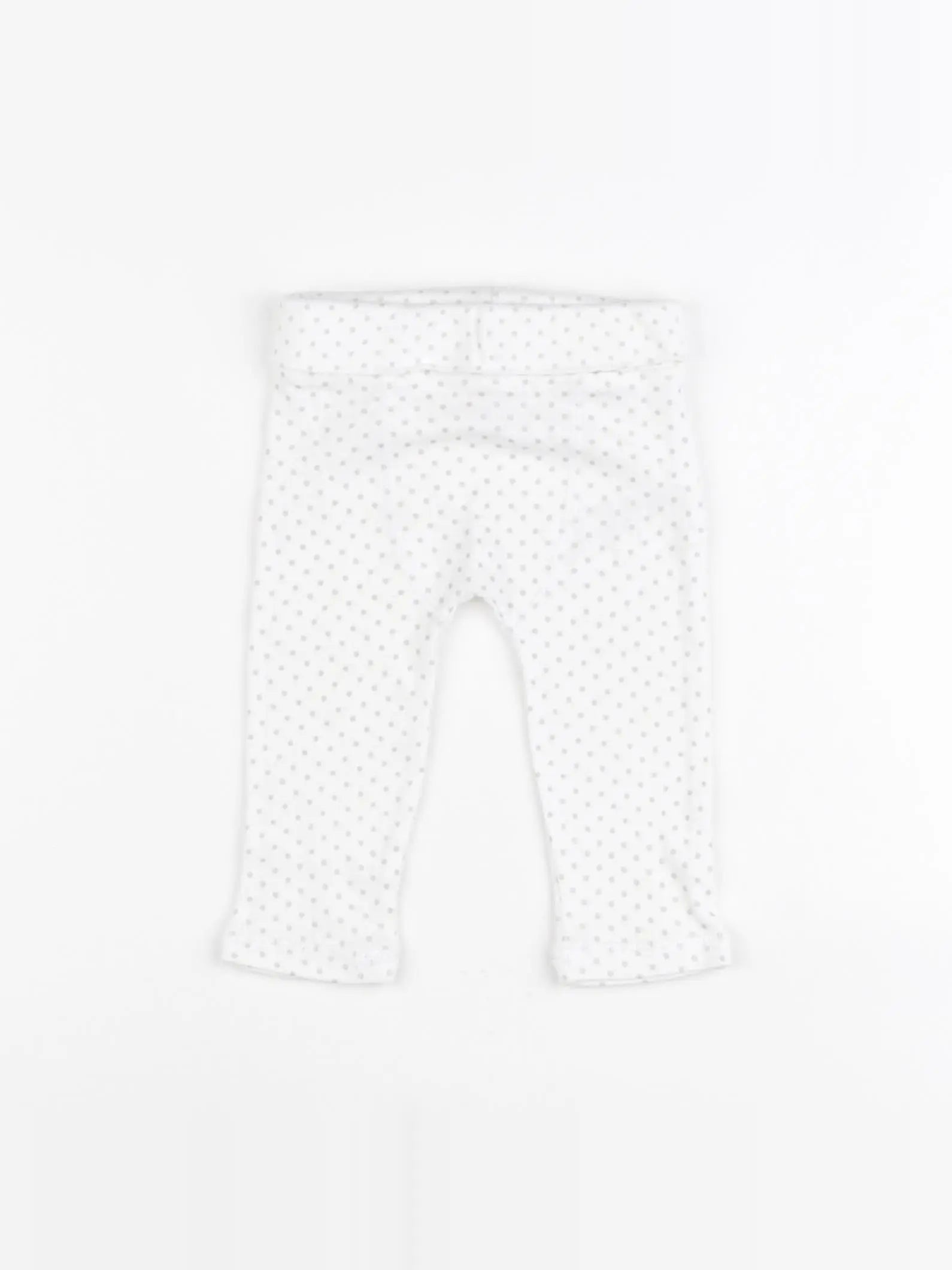 Vertbaudet - legging blanc - 6 mois