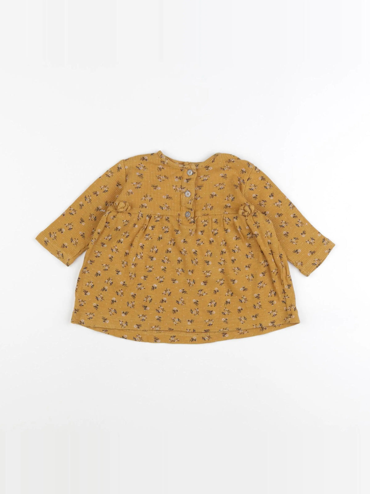 Vertbaudet - robe jaune - 6 mois