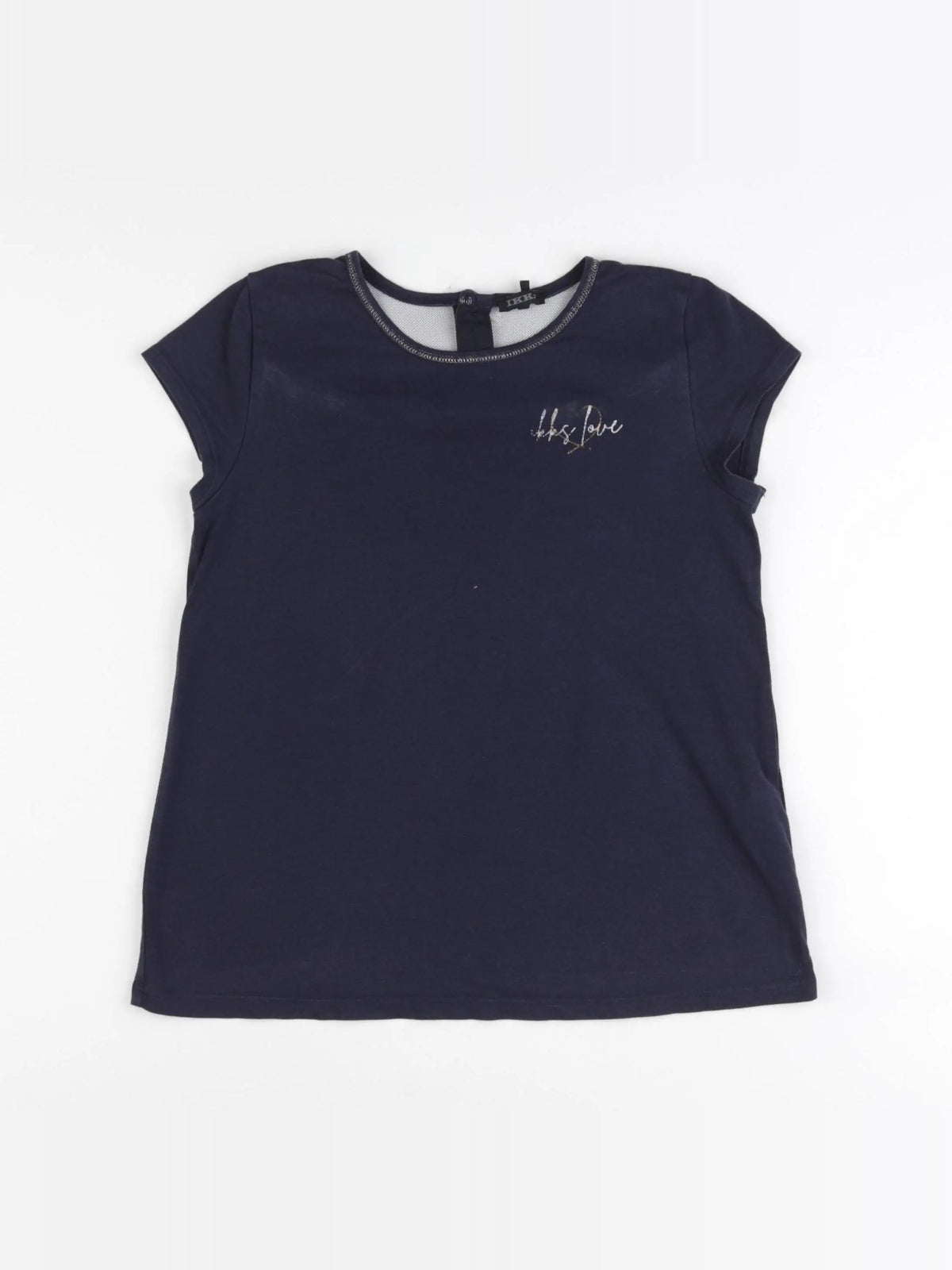 IKKS - tee-shirt bleu - 10 ans
