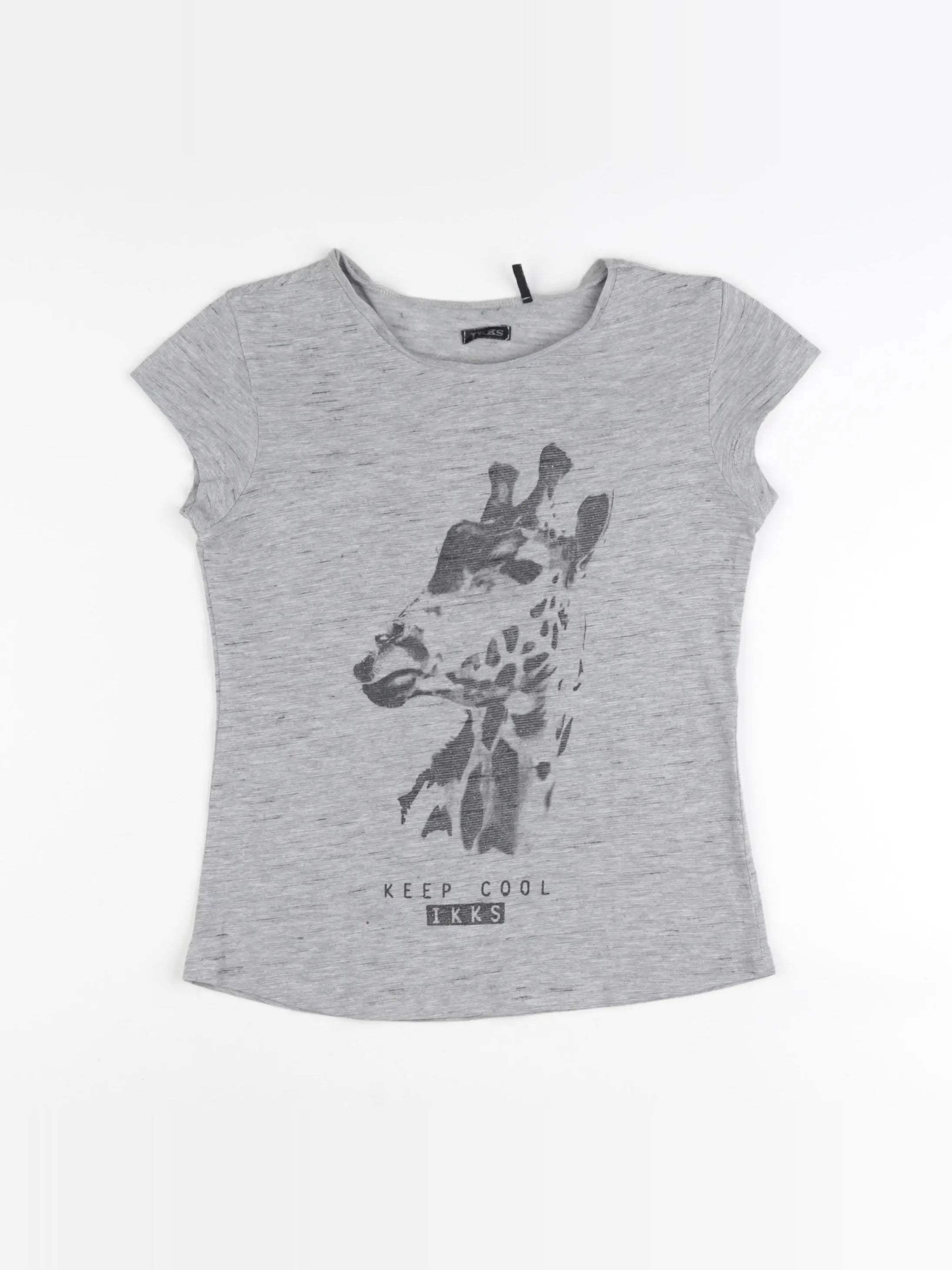 IKKS - tee-shirt gris - 10 ans