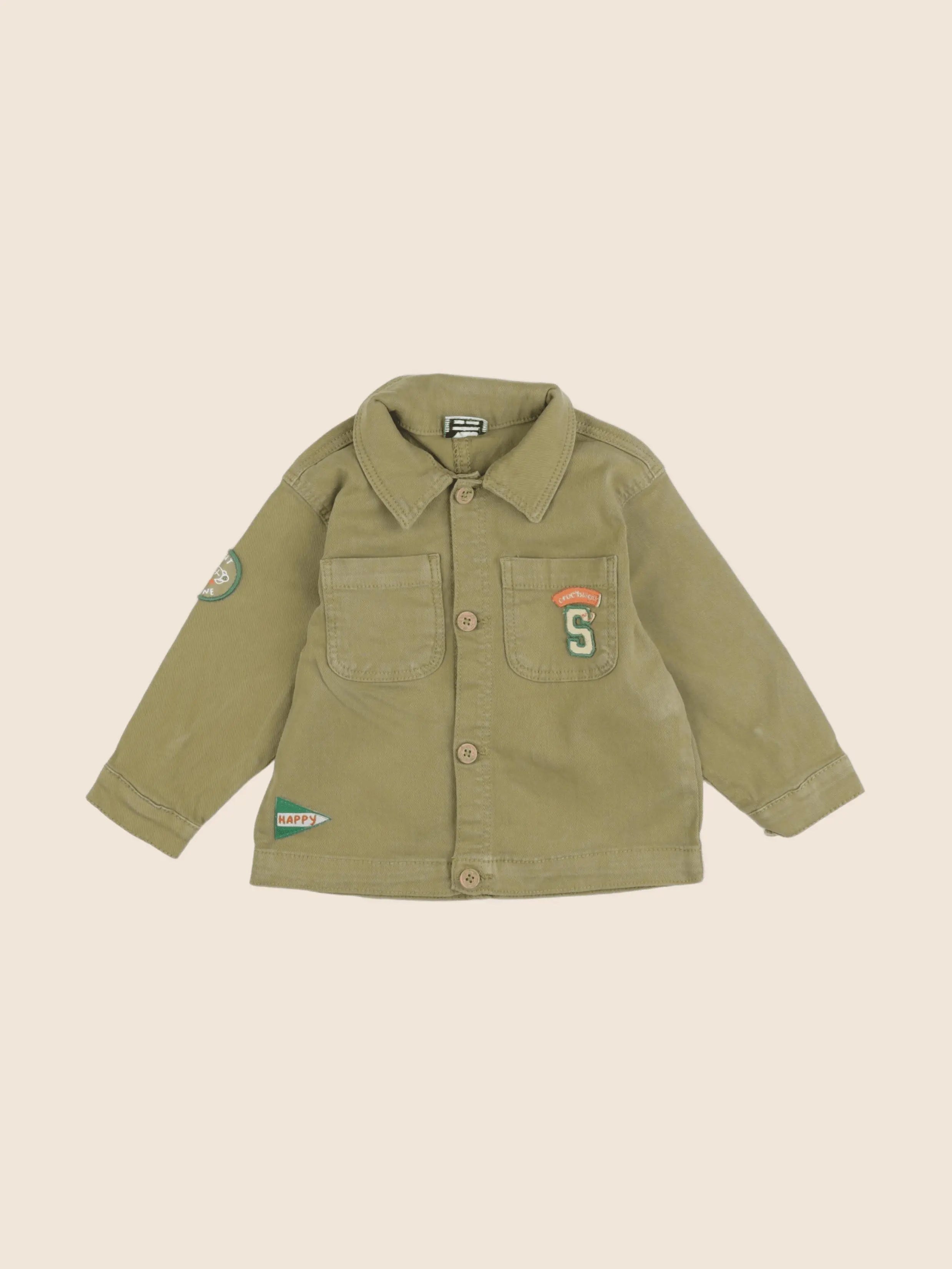 Tape à l'oeil - veste vert - 24 mois