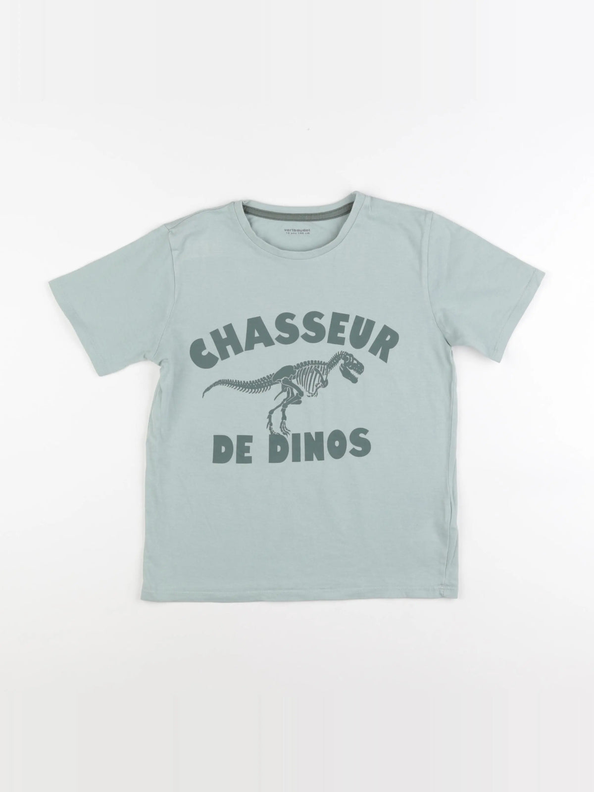 Vertbaudet - tee-shirt bleu - 10 ans