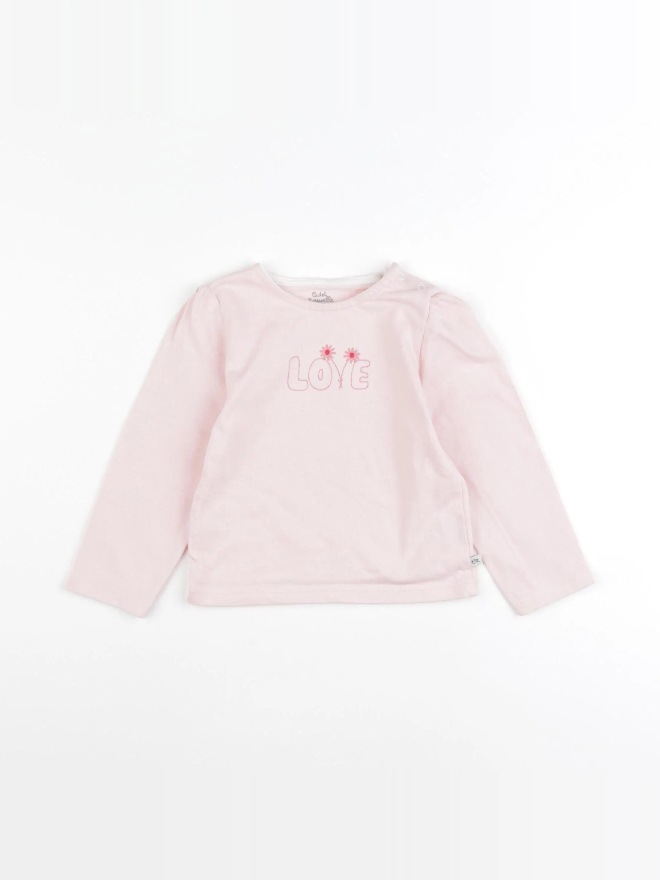 Cadet Rousselle - tee-shirt rose - 24 mois