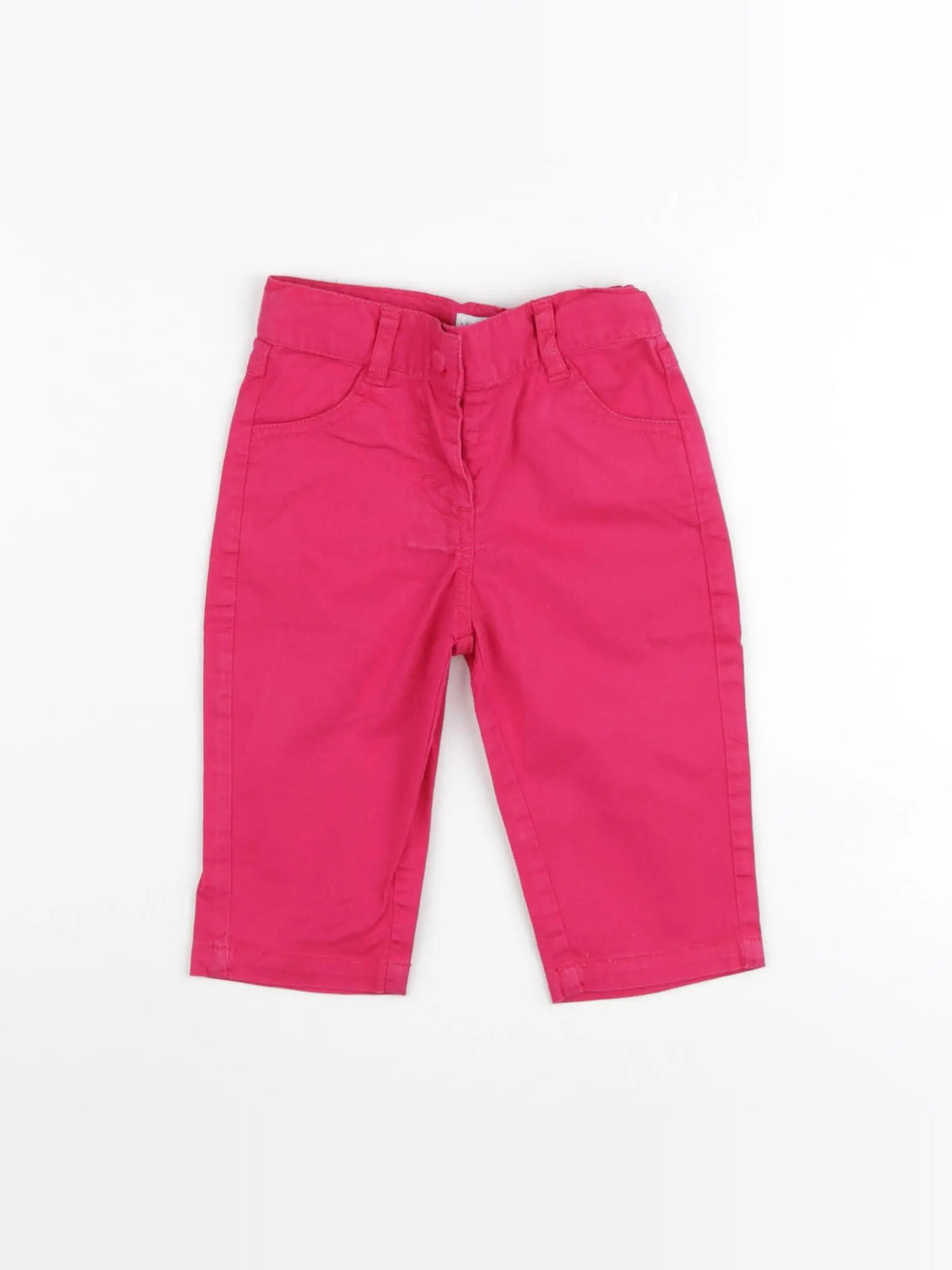 Vertbaudet - pantalon rose - 9 mois