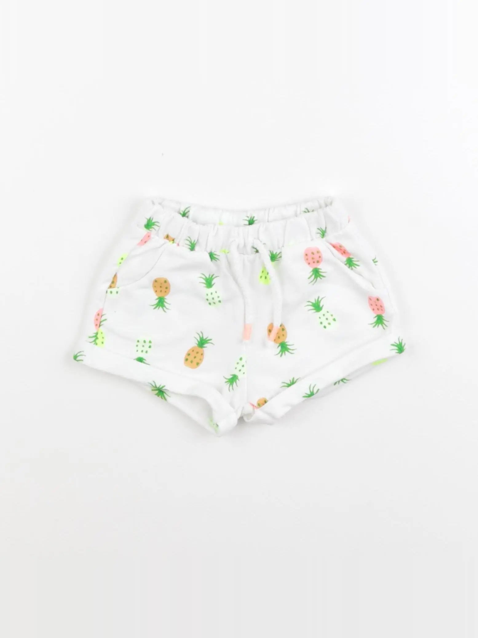 Zara - short blanc - 3/6 mois