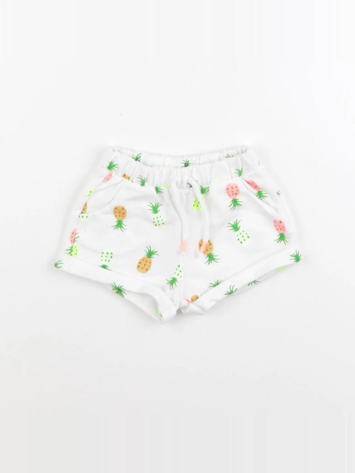 Zara - short blanc - 3/6 mois