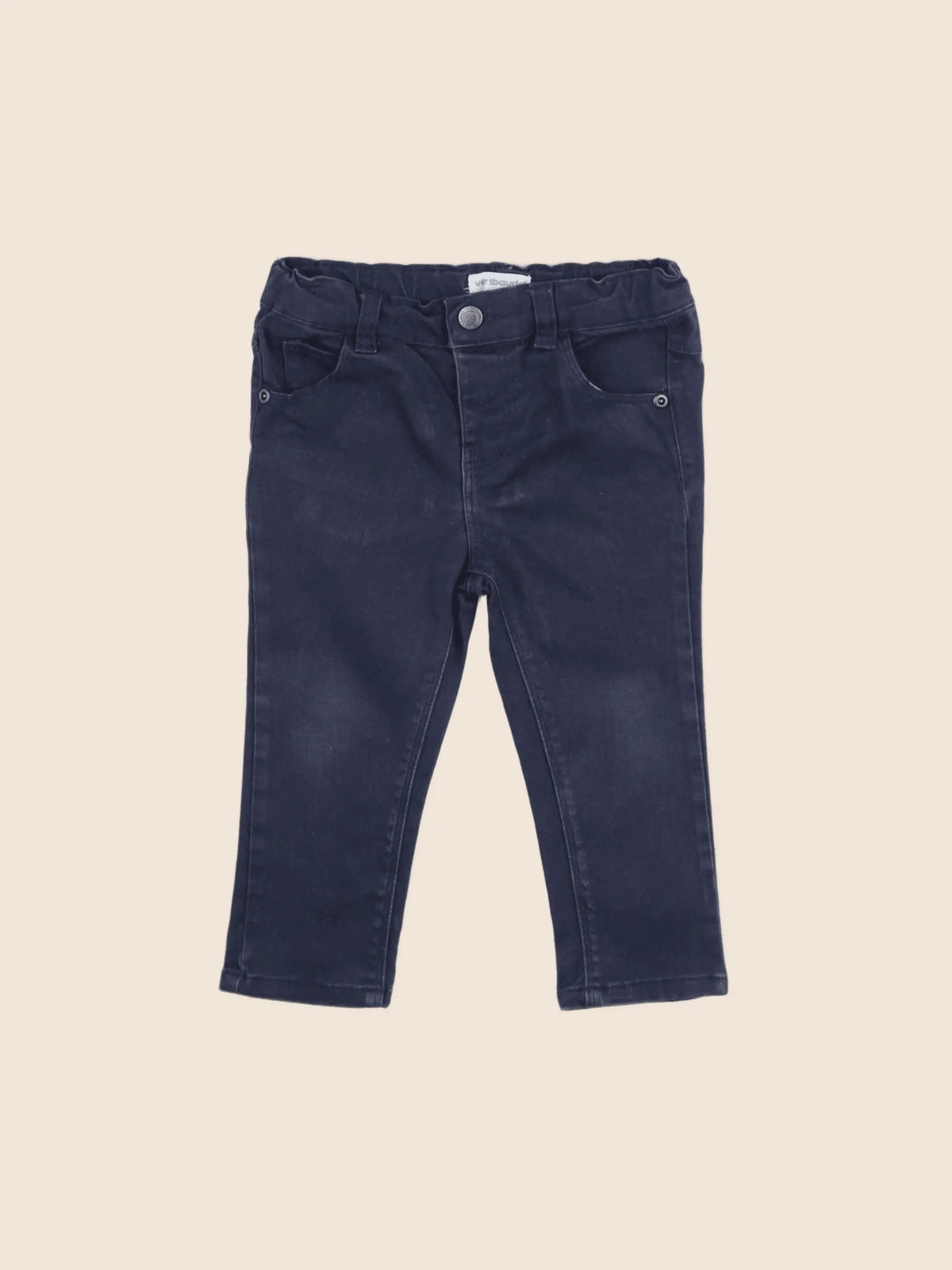 Vertbaudet - pantalon bleu - 18 mois