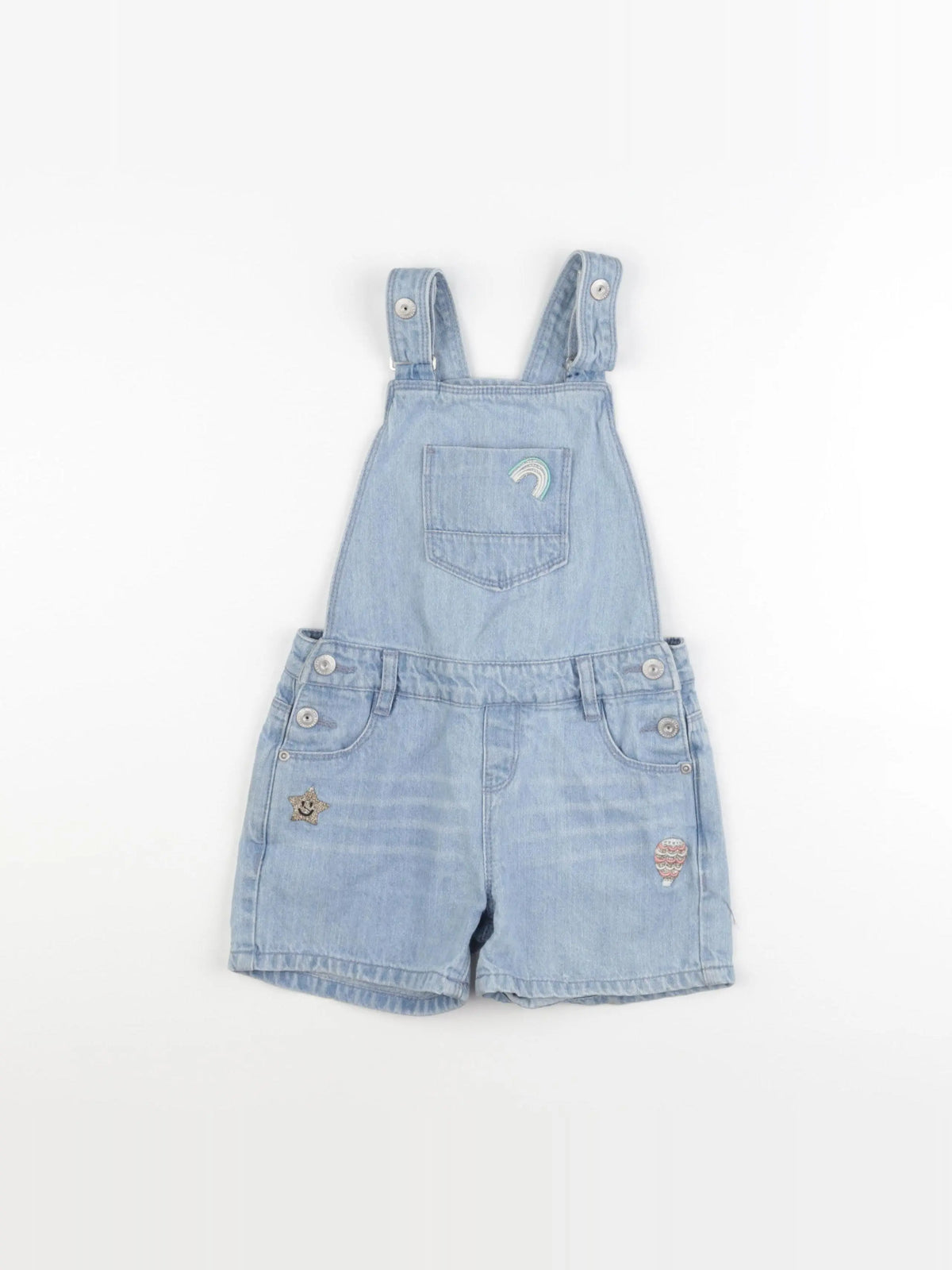 Vertbaudet - salopette bleu - 8 ans