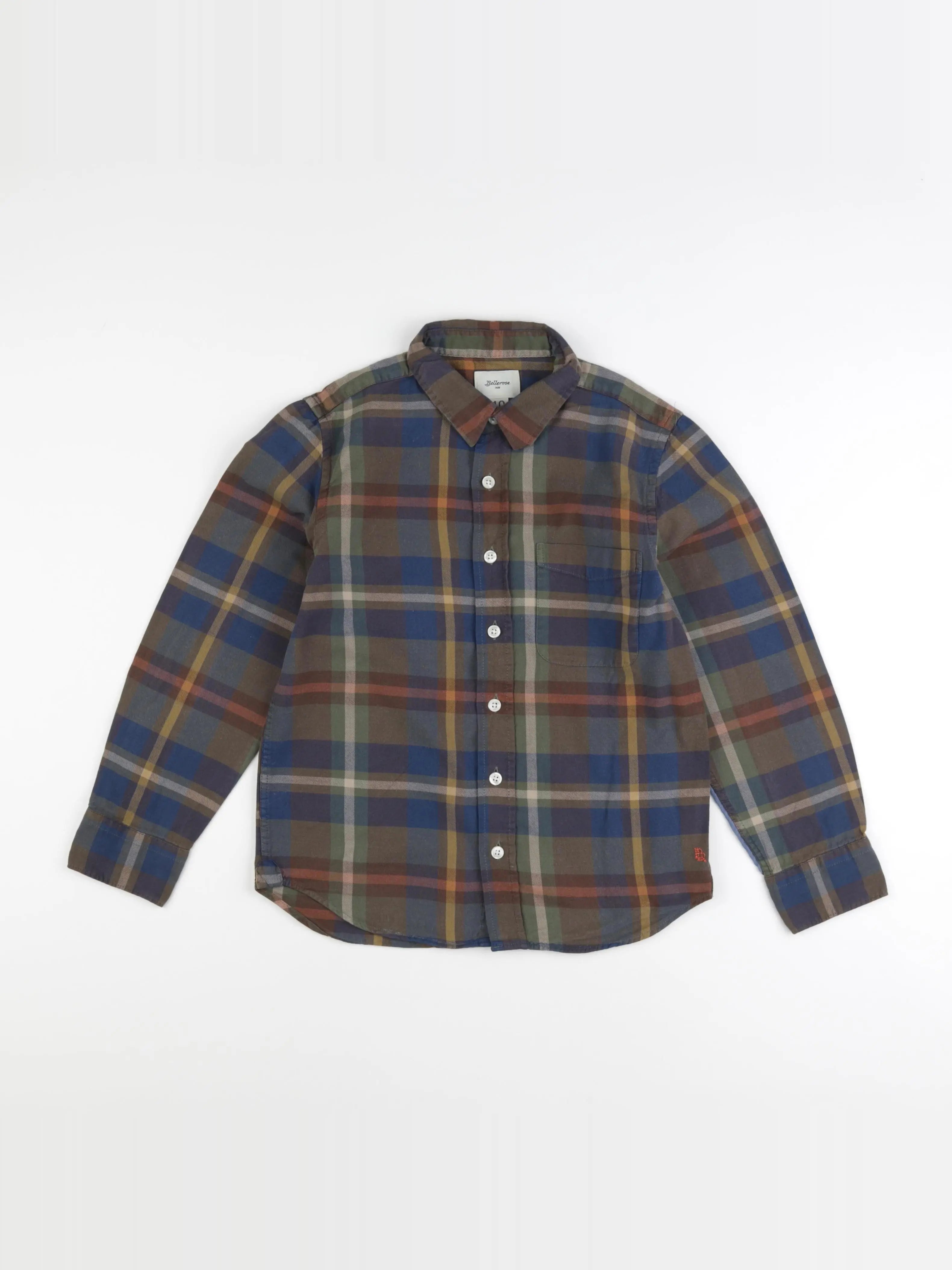 Bellerose - chemise marron - 10 ans
