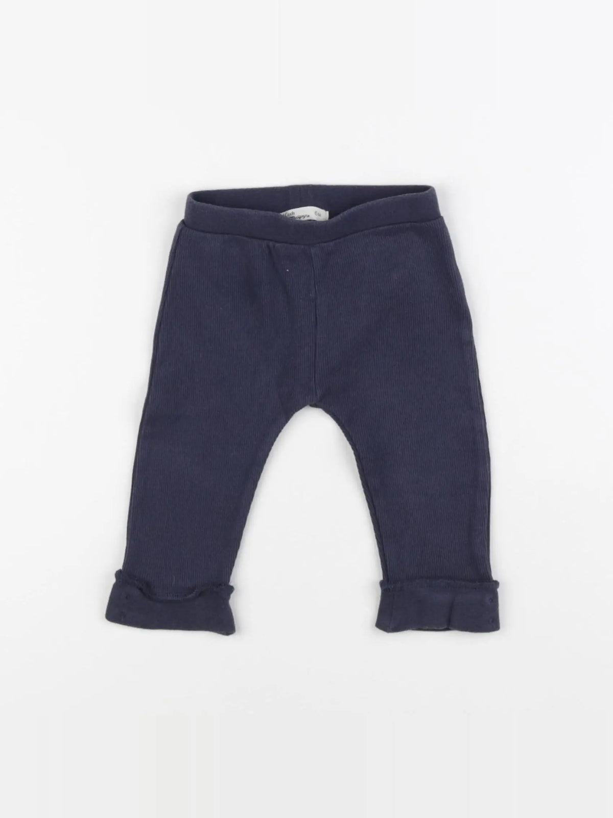 Little Cigogne - legging bleu - 6 mois