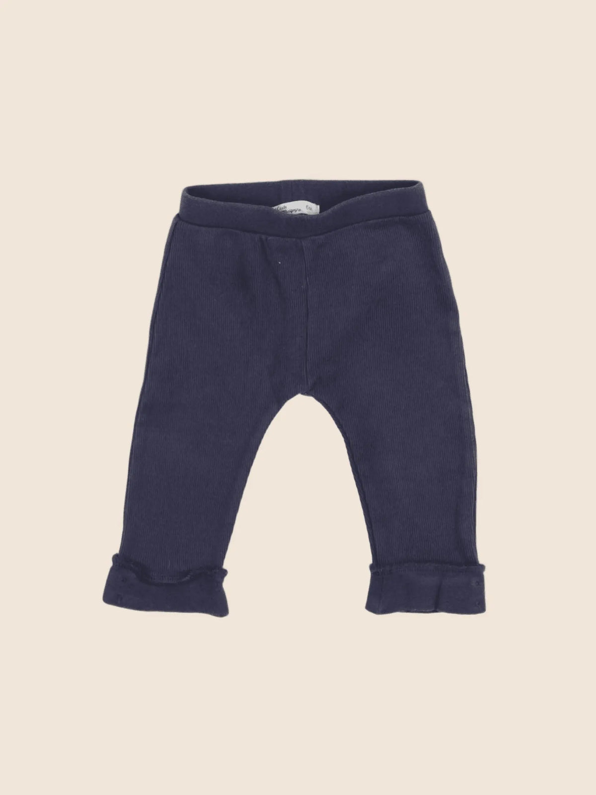 Little Cigogne - legging bleu - 6 mois