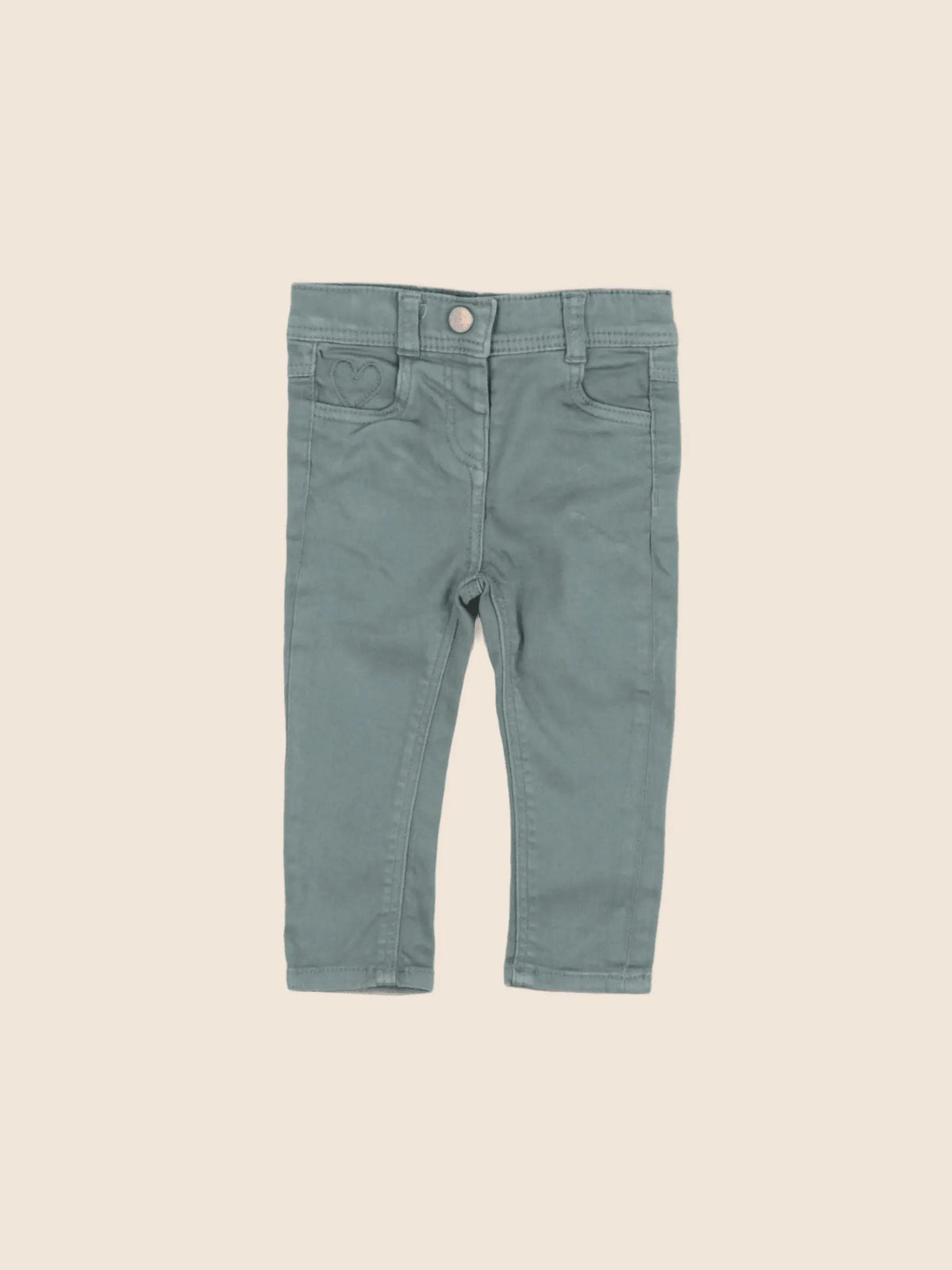 Tape à l'oeil - pantalon vert - 6 mois