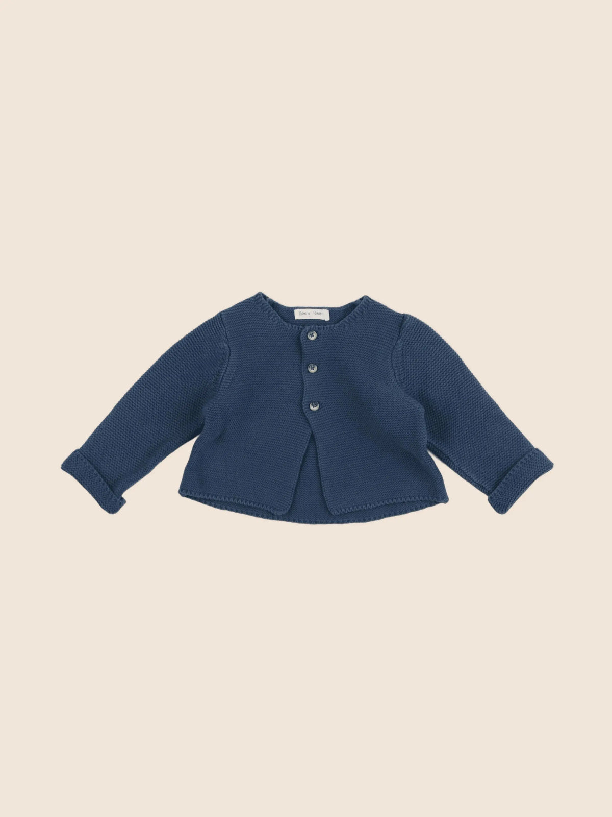 Eden & Victor - gilet vert - 6 mois