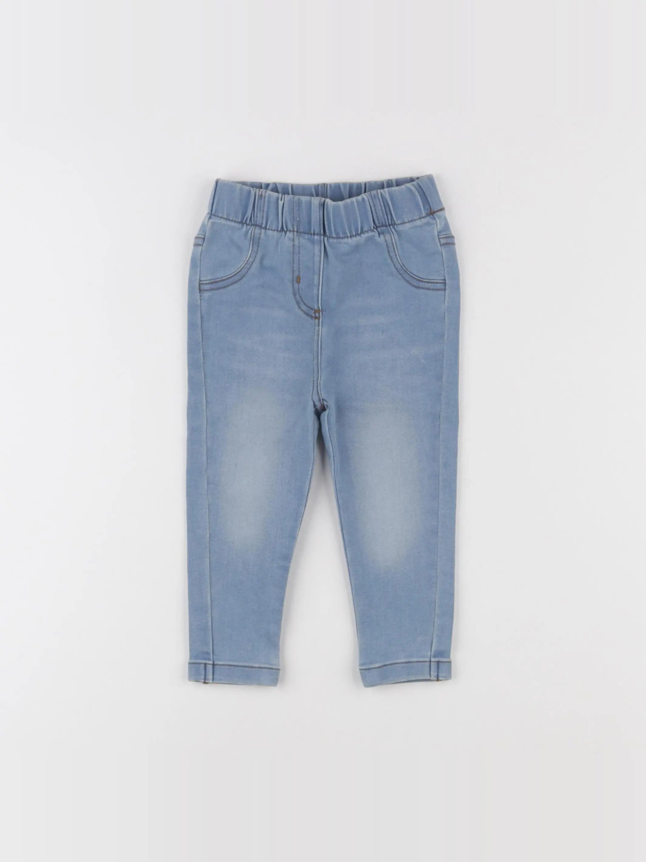 Next - legging bleu - 9/12 mois