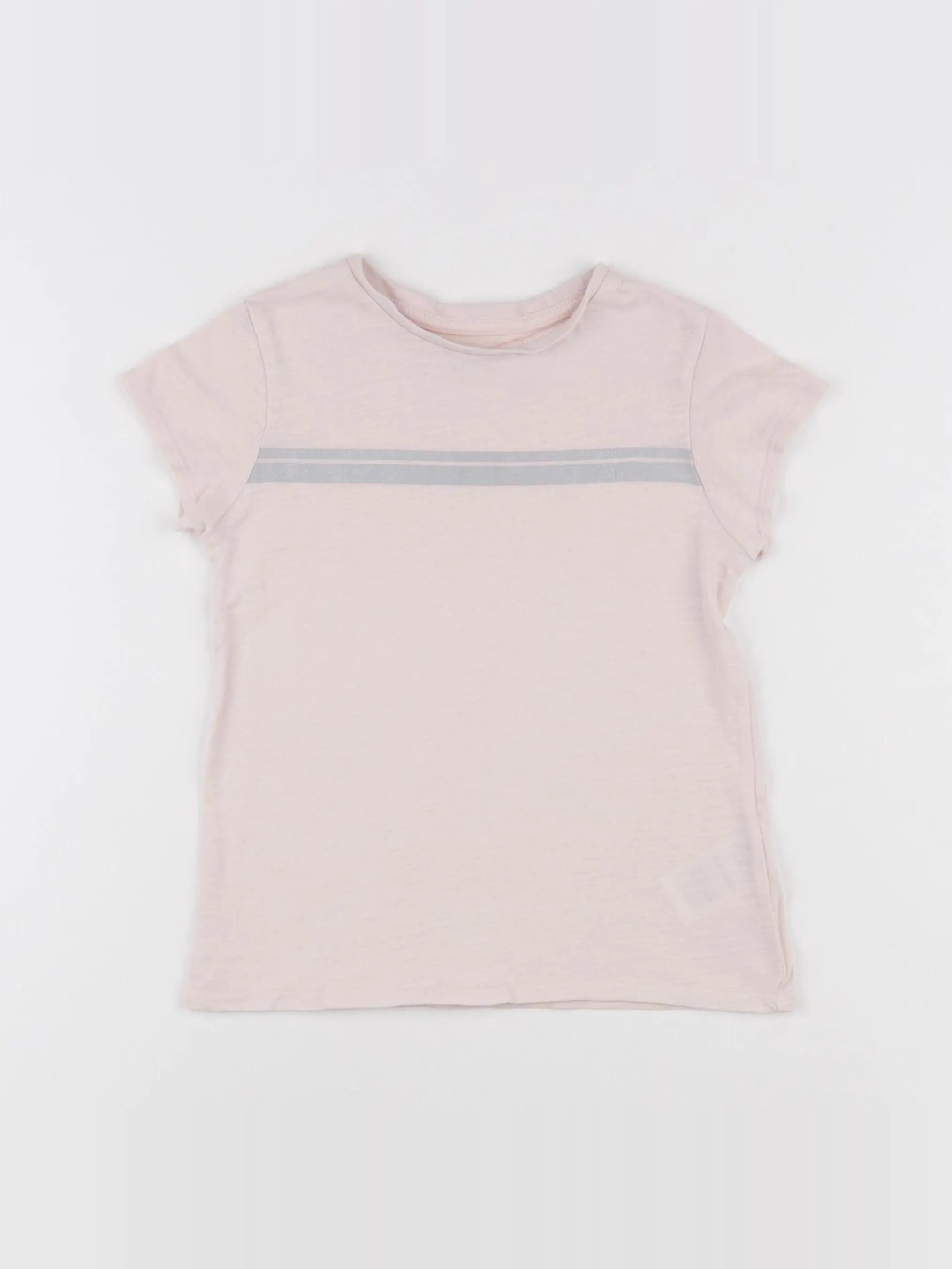 Vertbaudet - tee-shirt rose - 5 ans