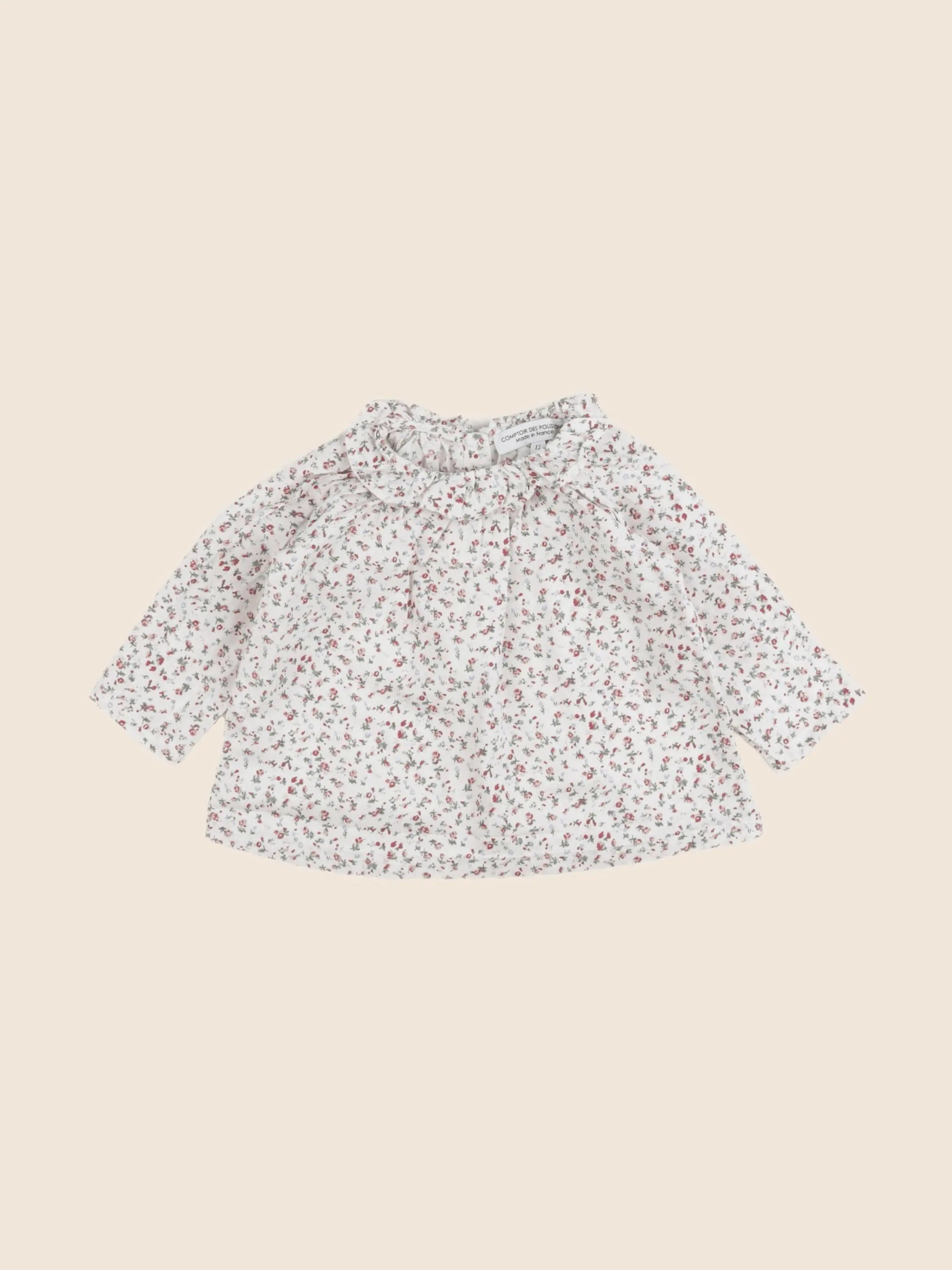 Comptoir des Polissons - blouse multicolore - 12 mois