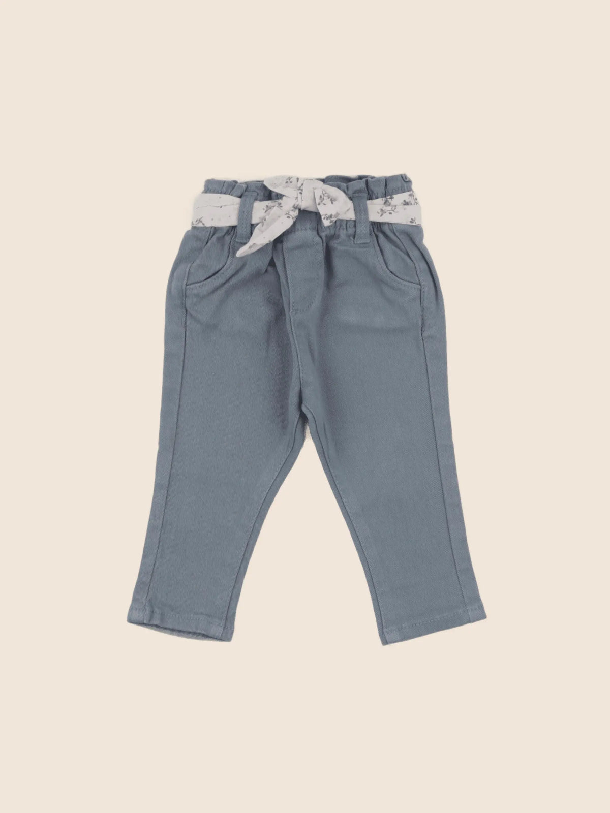 Vertbaudet - jegging bleu - 6 mois