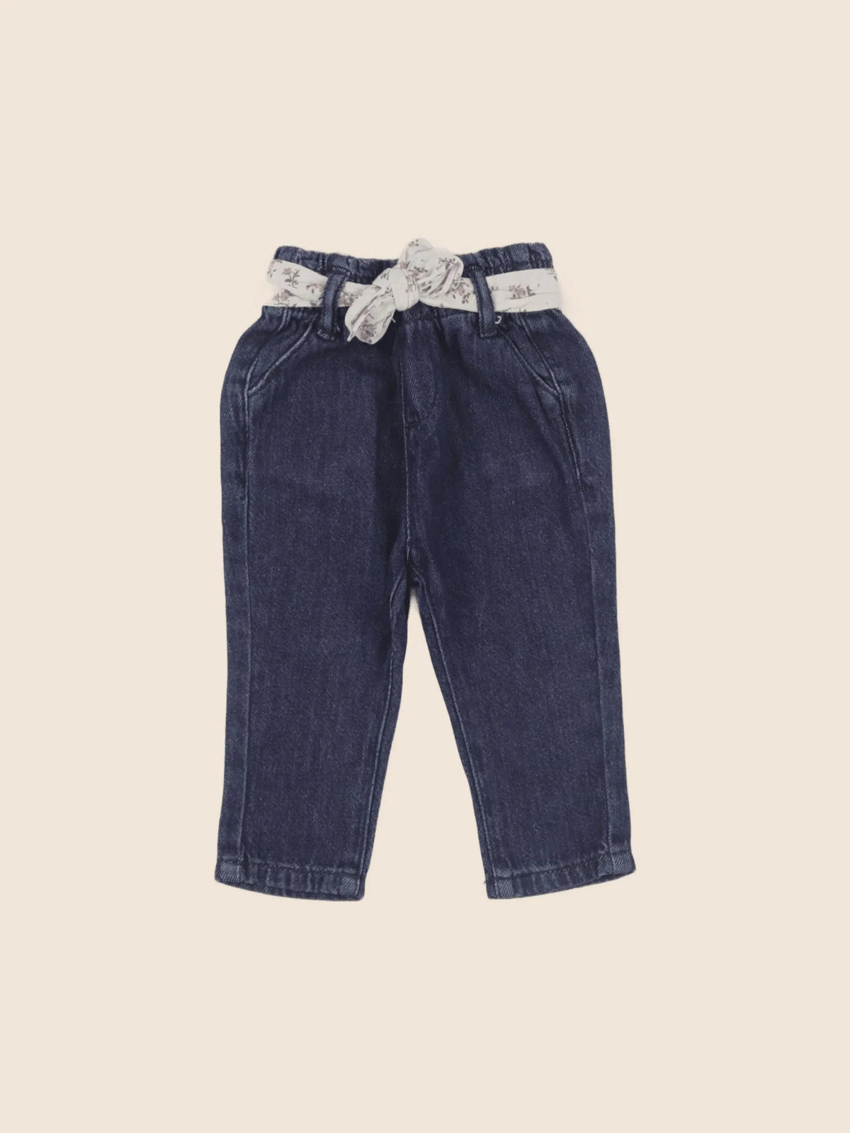 Vertbaudet - jegging bleu - 6 mois