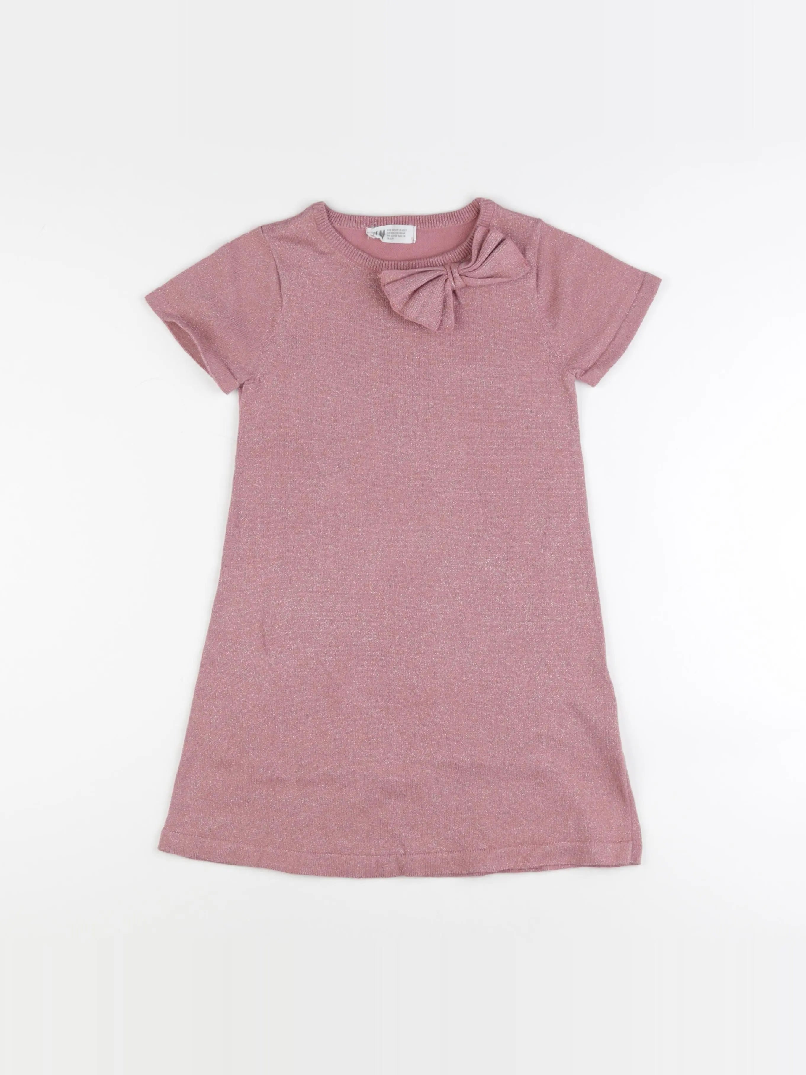 H&M - robe rose - 6/8 ans