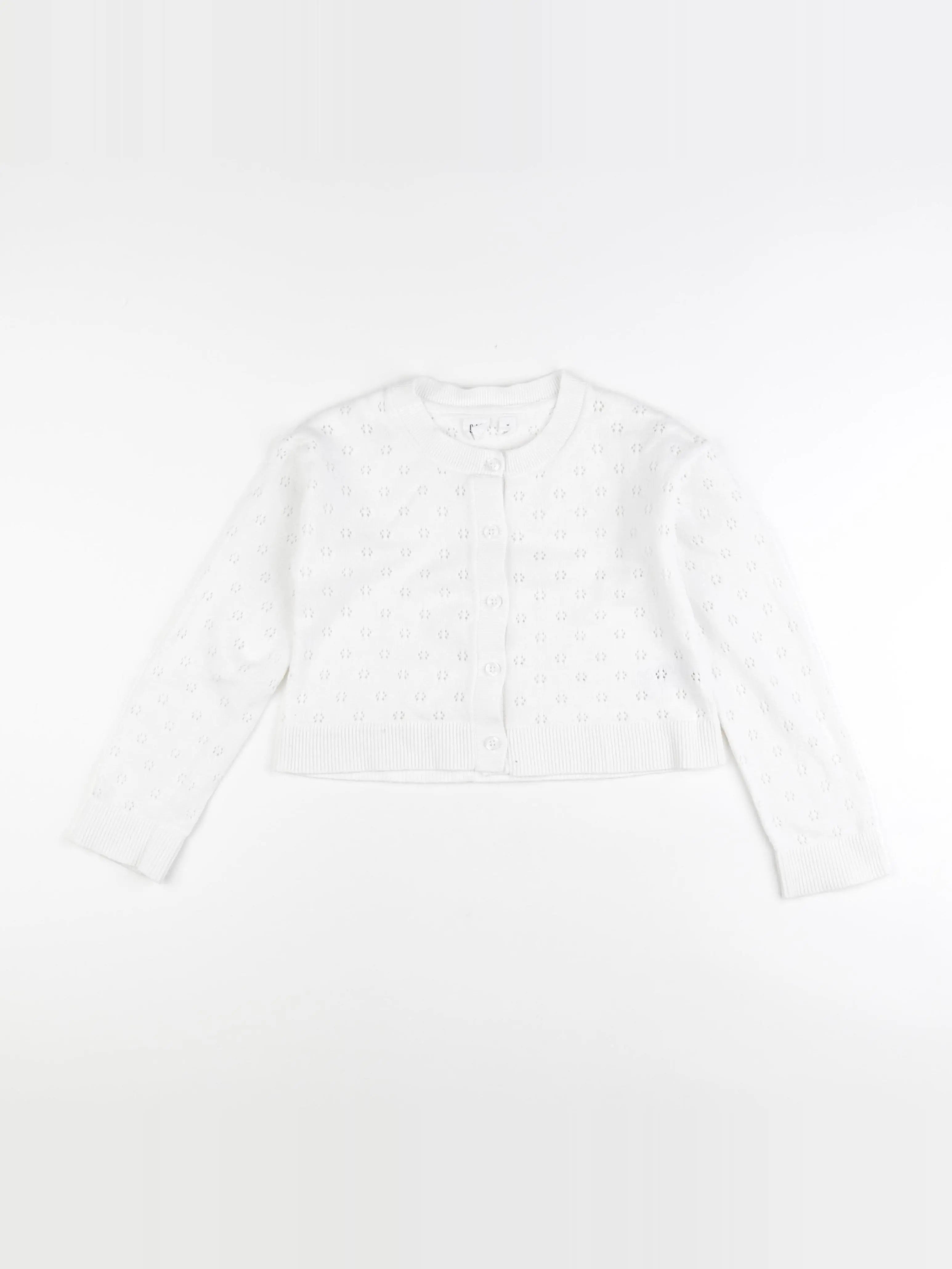 GAP - gilet blanc - 8 ans