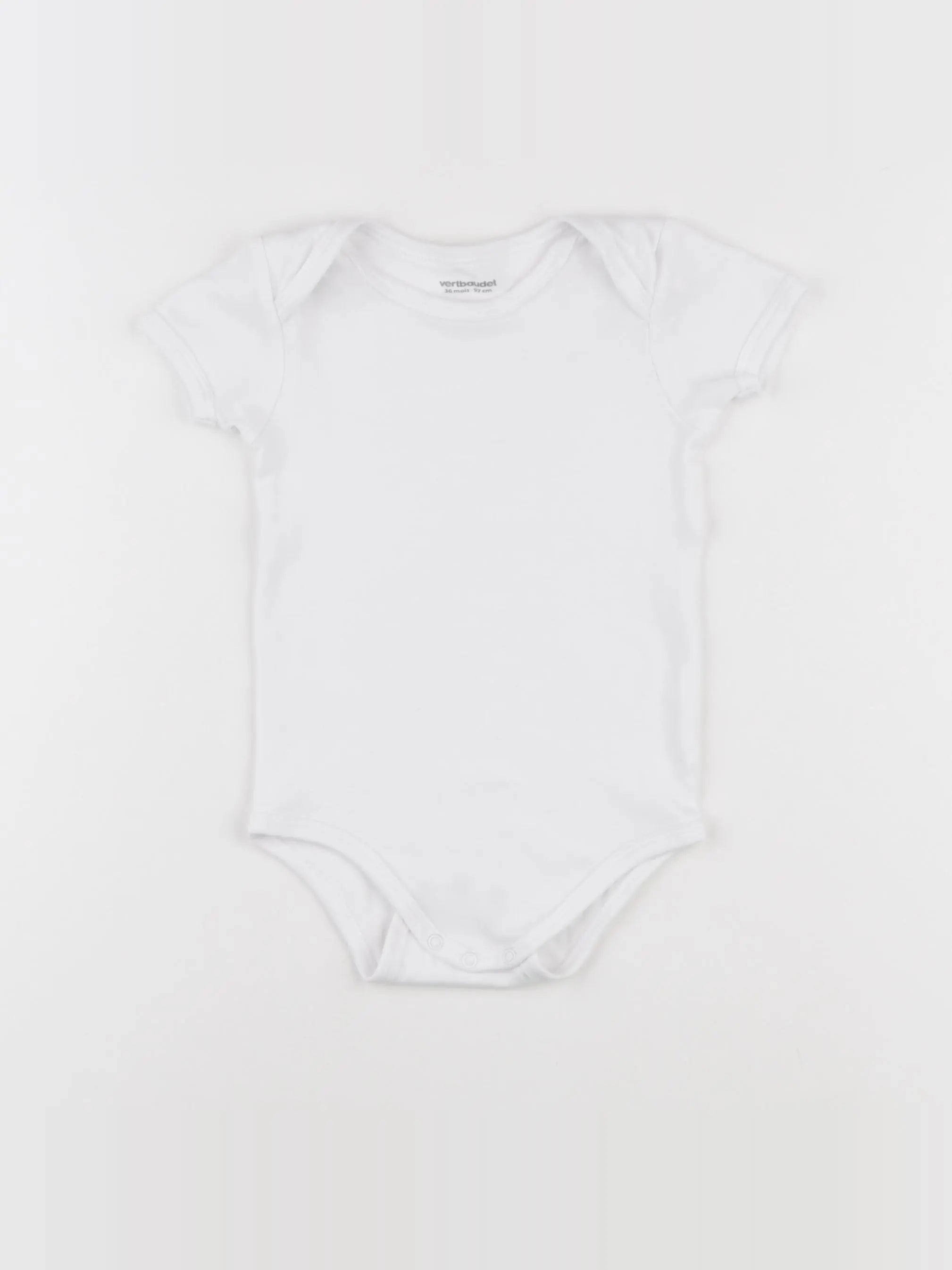 Vertbaudet - body blanc - 36 mois