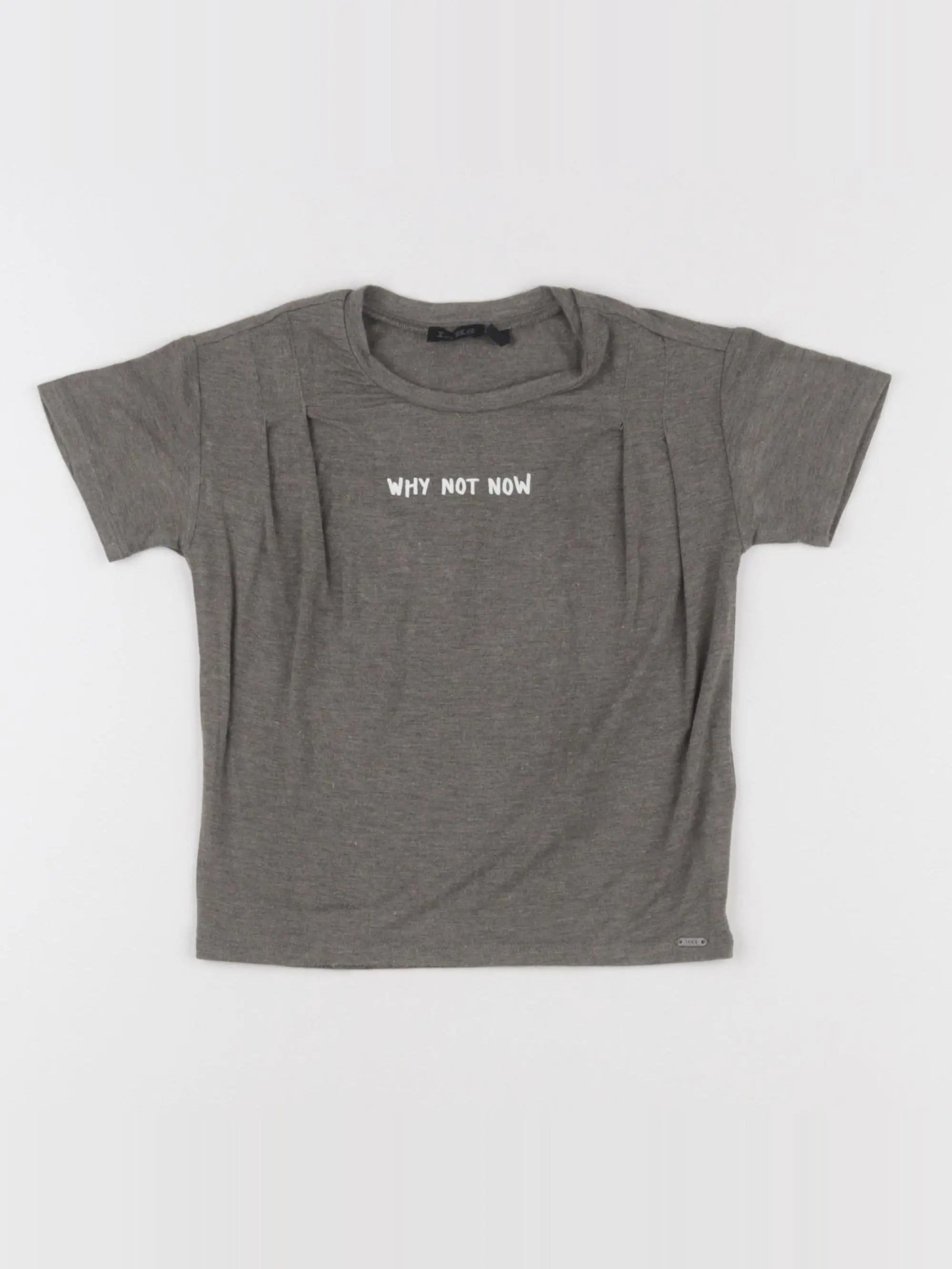 IKKS - tee-shirt vert, or - 4 ans