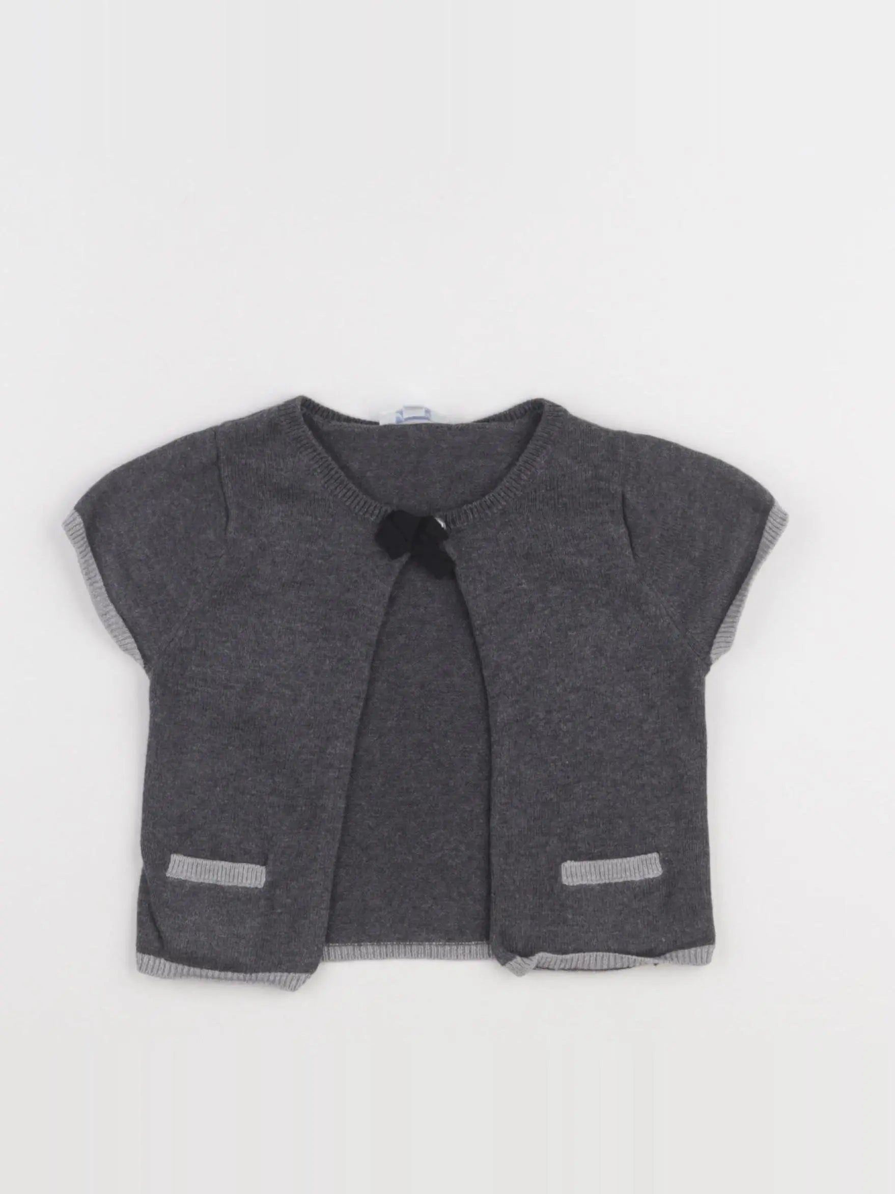Jacadi - gilet gris - 24 mois