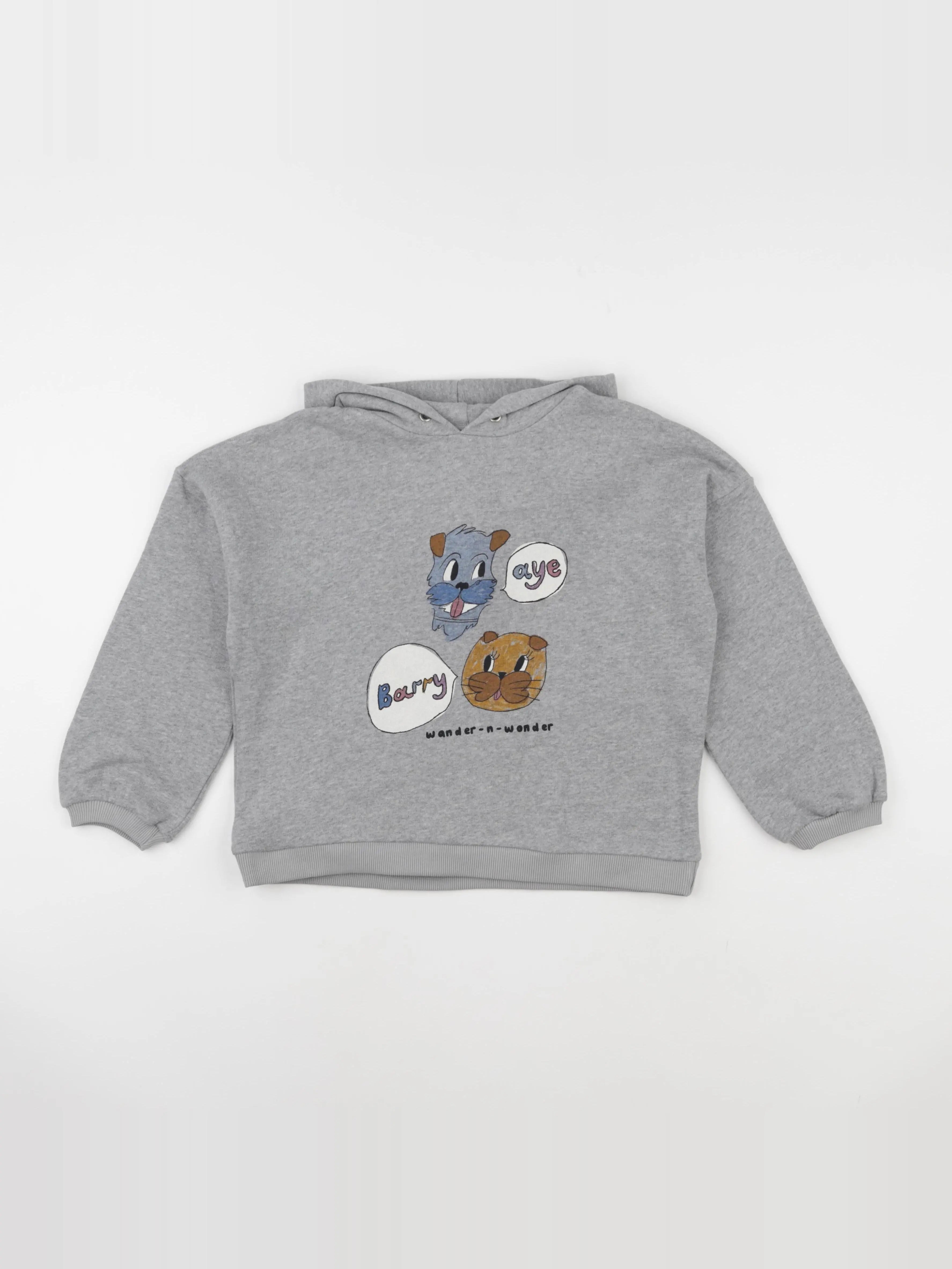 Sweat Dog and Cat gris