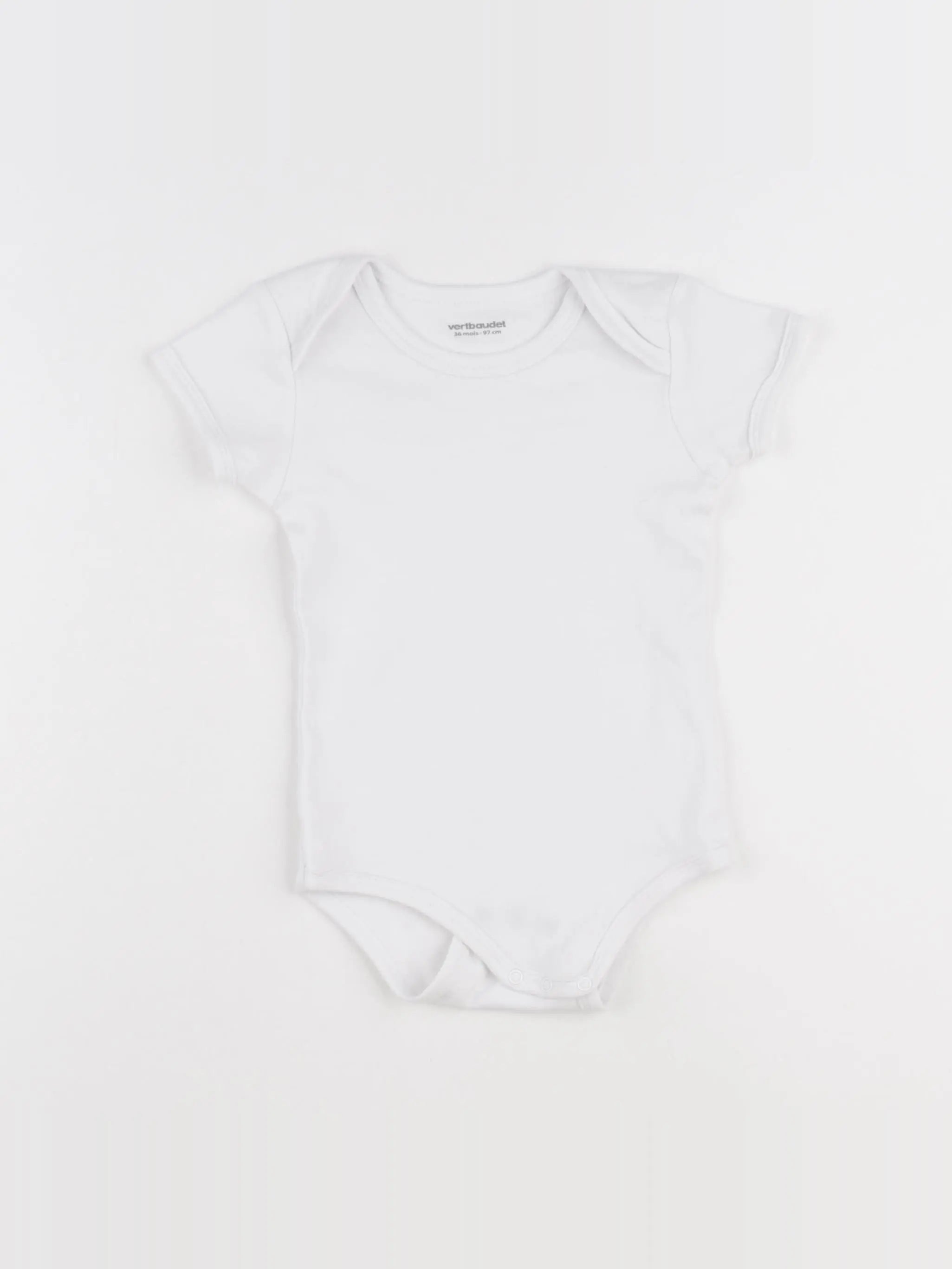 Vertbaudet - body blanc - 36 mois