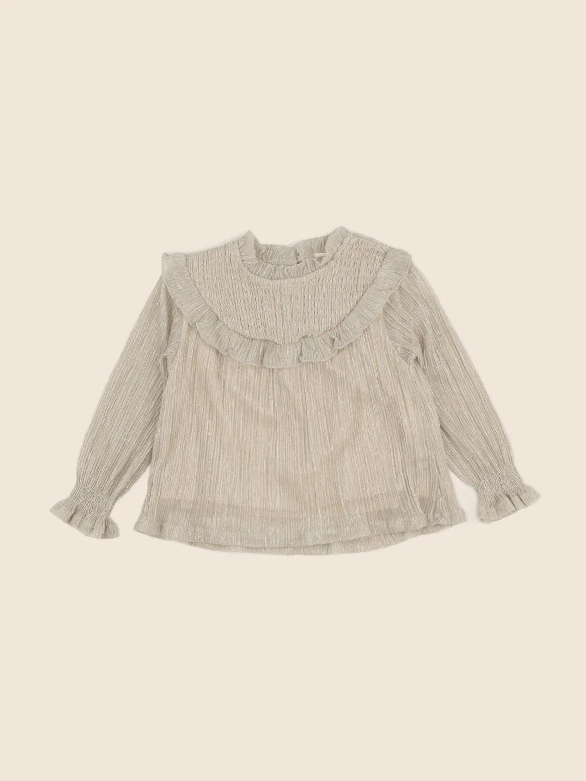 Vertbaudet - blouse or - 3 ans