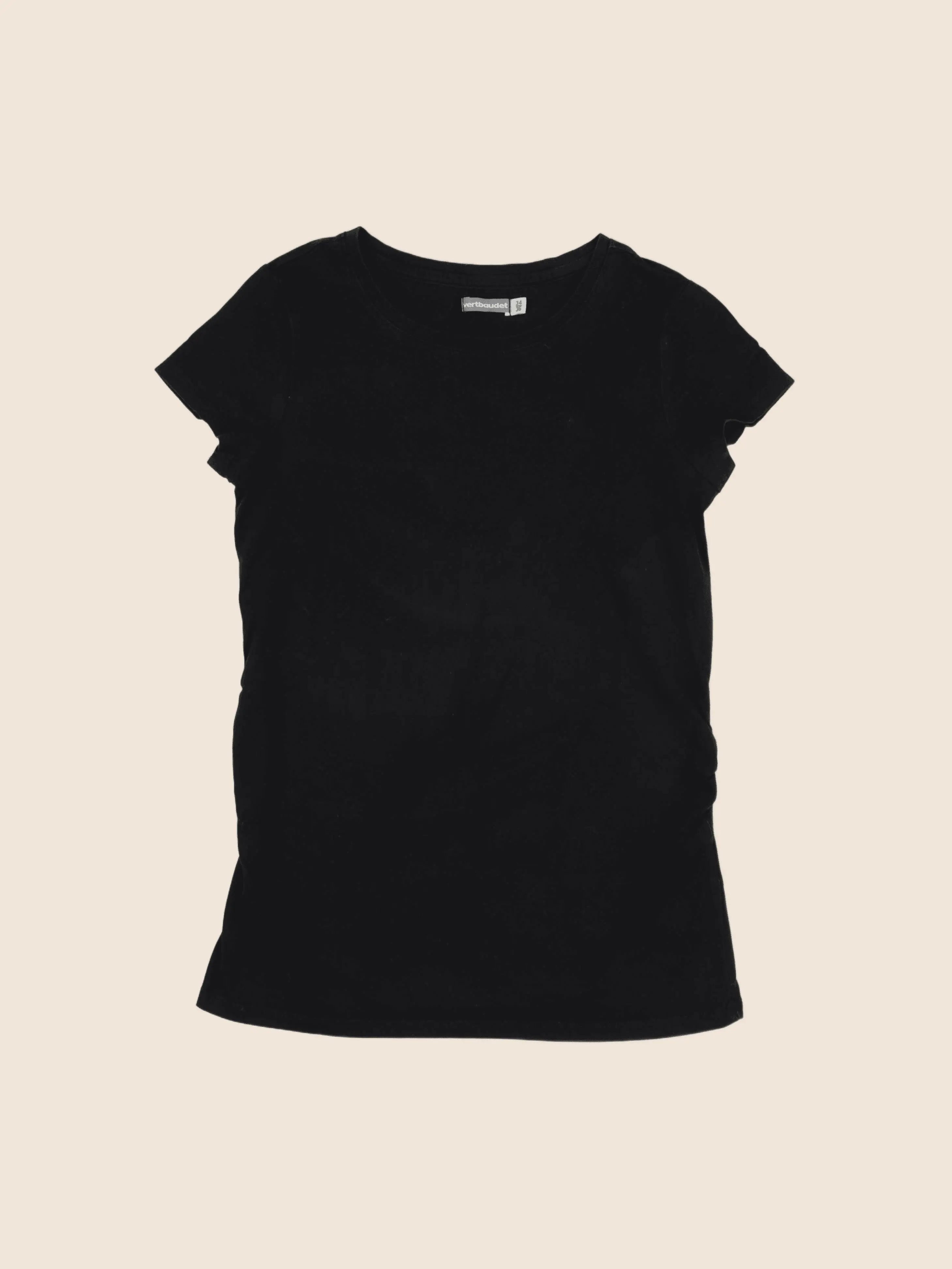 Vertbaudet - tee-shirt grossesse noir - 34 à 36