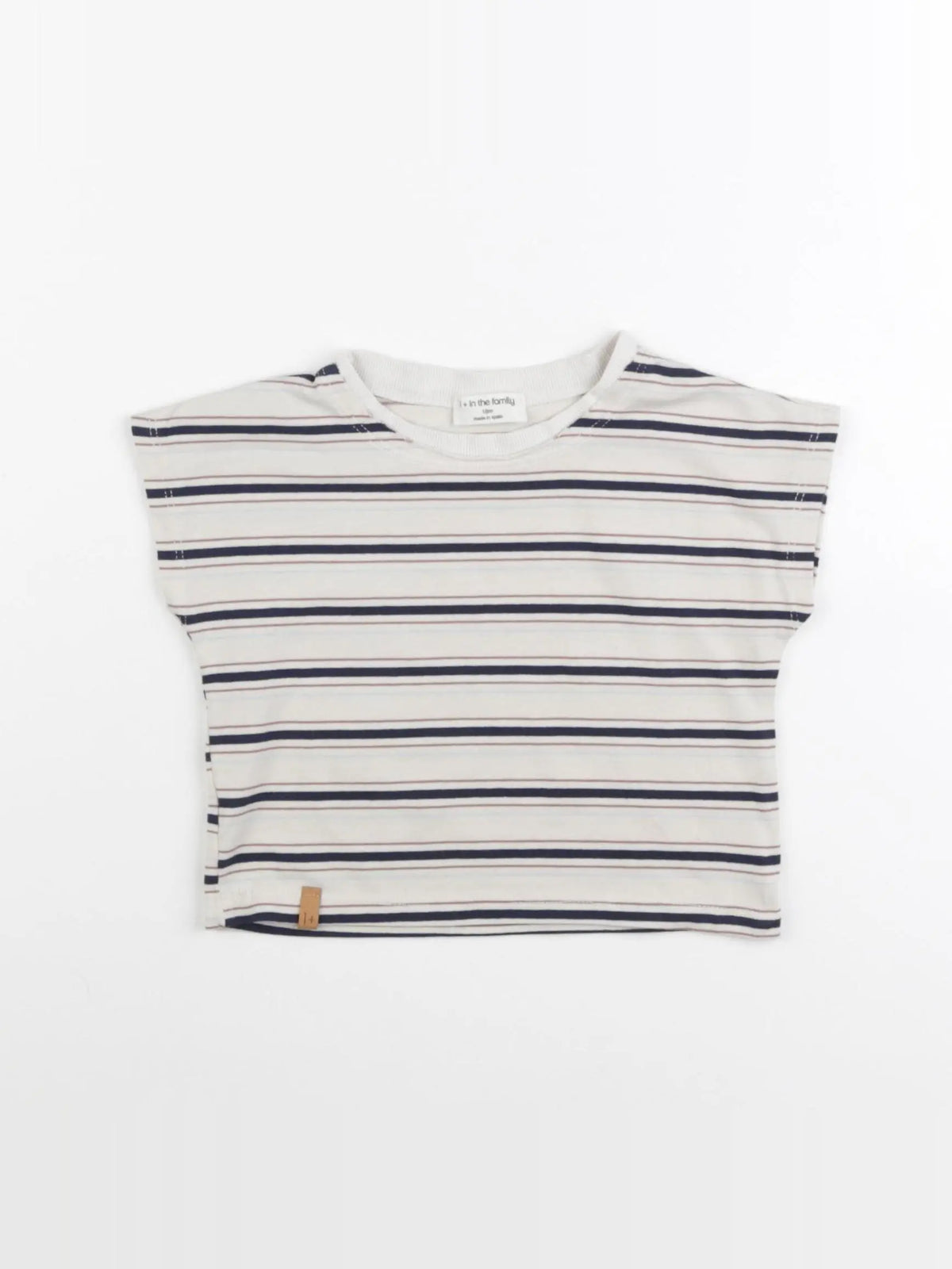 1+ In the family - tee-shirt beige - 18 mois