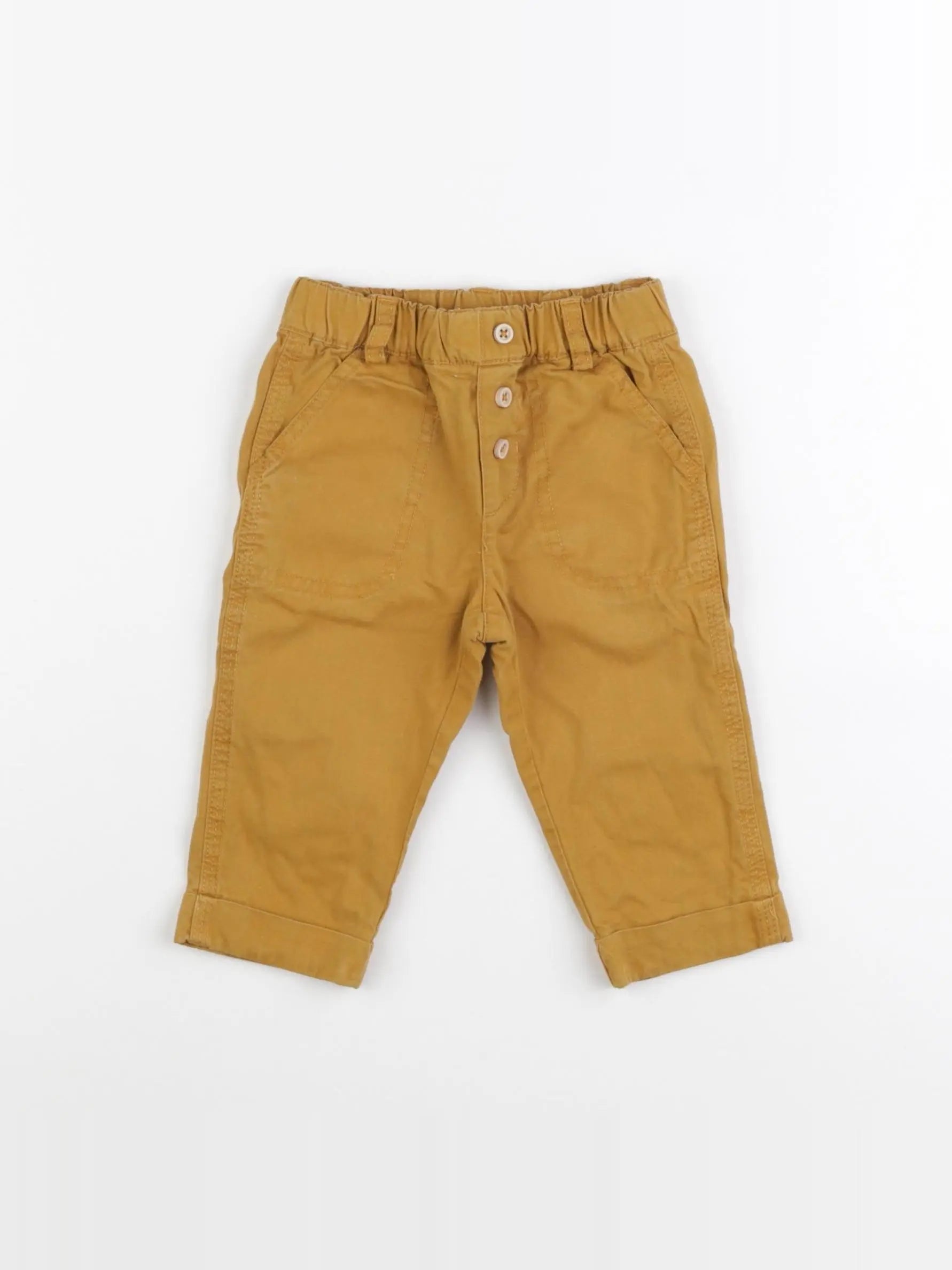 Boutchou - pantalon jaune - 6 mois
