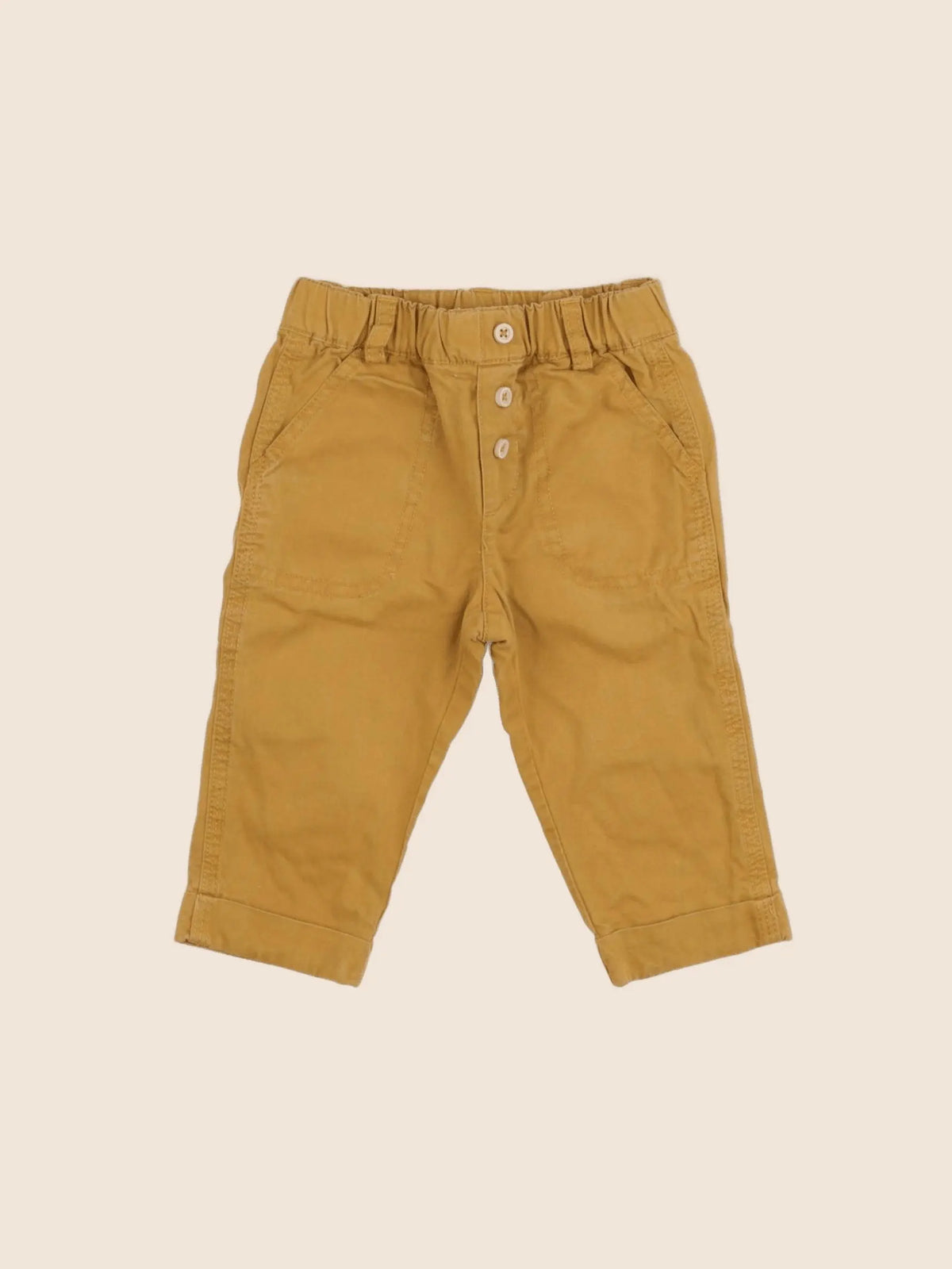Boutchou - pantalon jaune - 6 mois