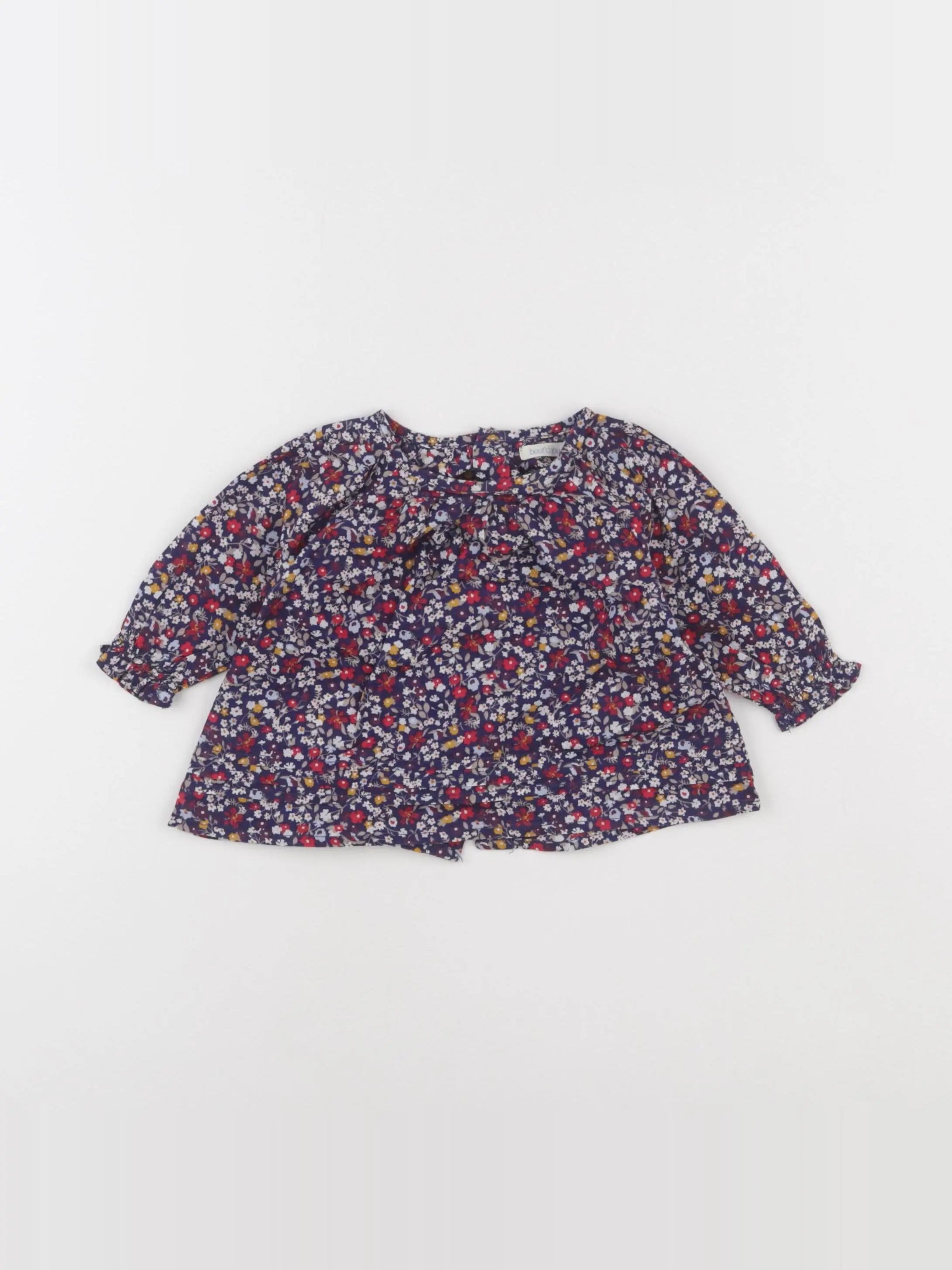 Boutchou - blouse multicolore - 3 mois