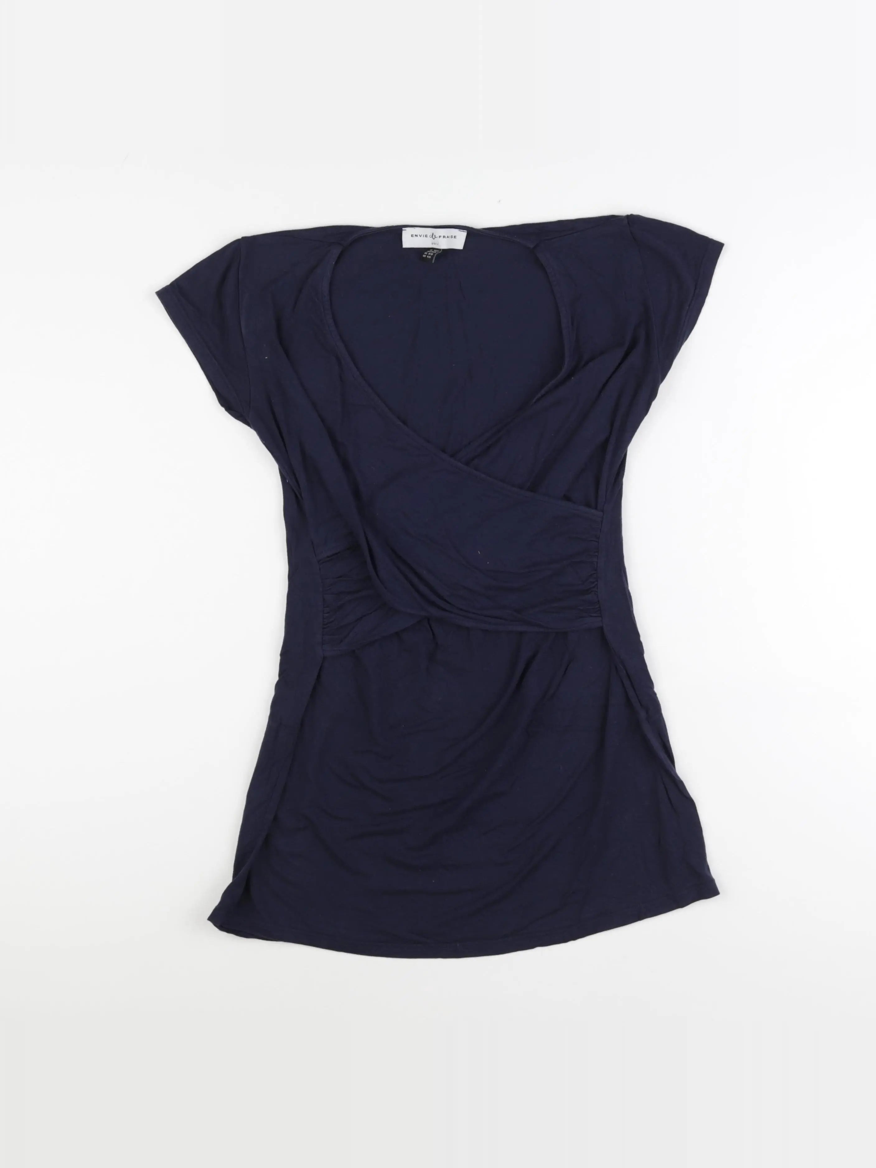 Envie de fraise - robe grossesse bleu - 36 à 38
