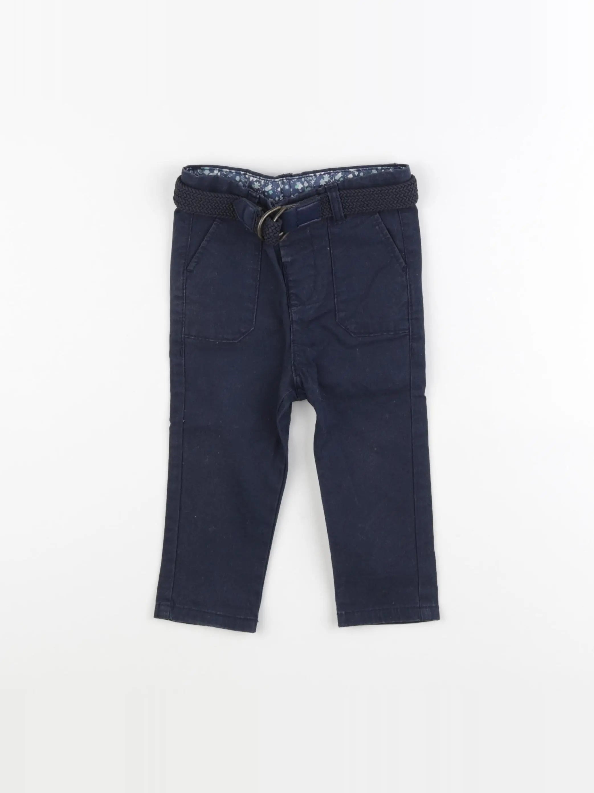 Tape à l'oeil - pantalon bleu - 18 mois