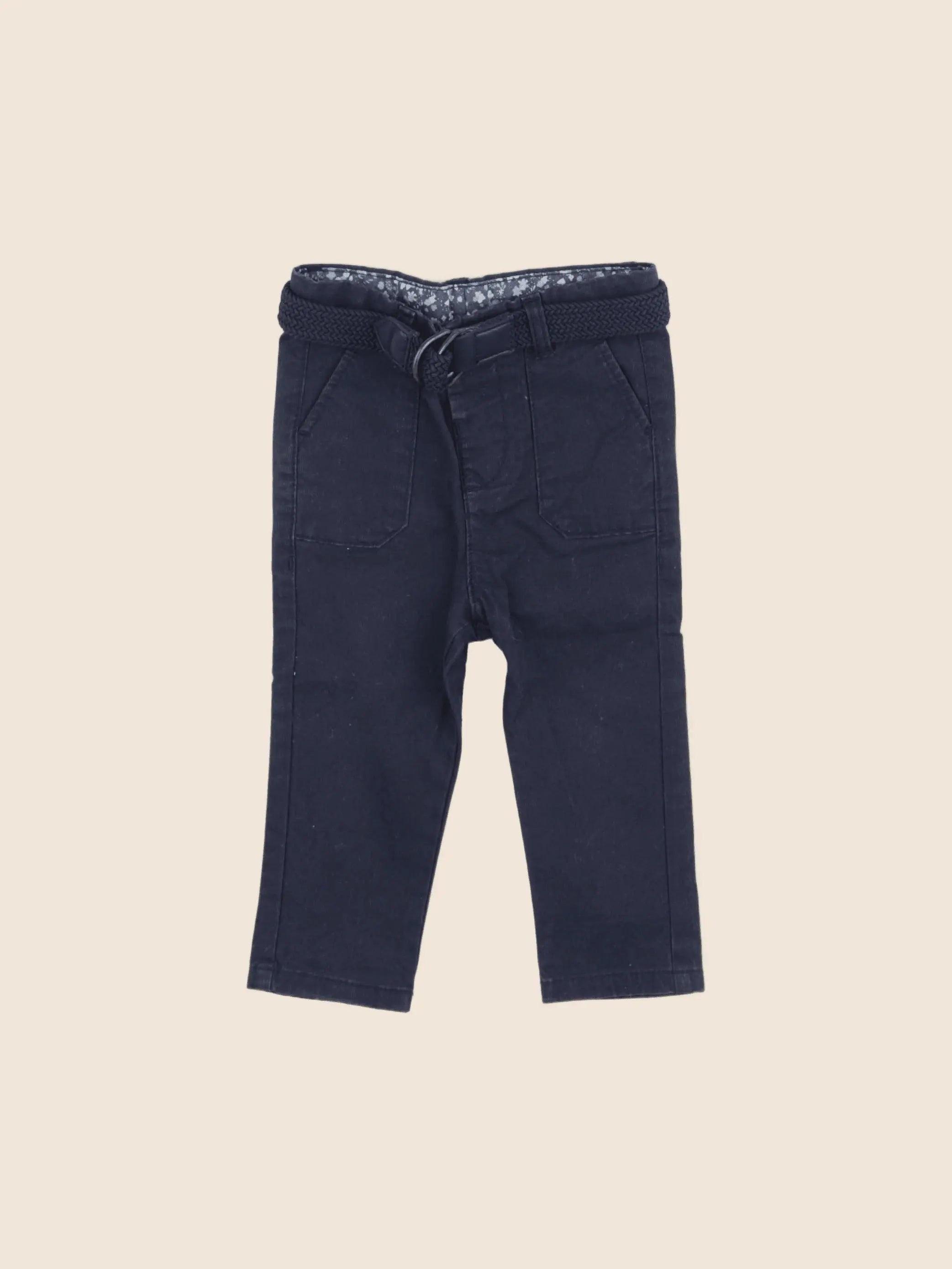 Tape à l'oeil - pantalon bleu - 18 mois