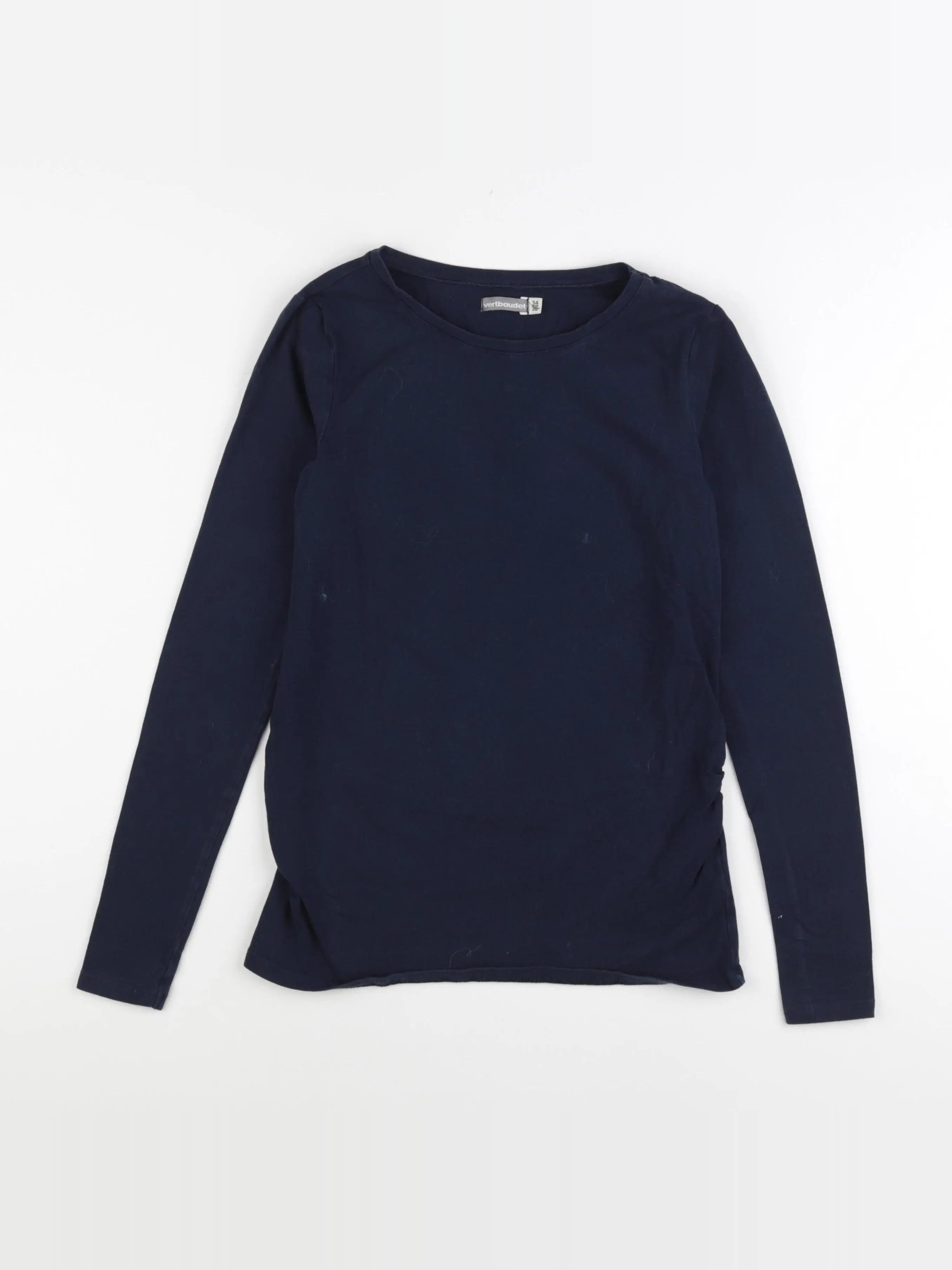 Vertbaudet - tee-shirt grossesse, grossesse, grossesse bleu - 34 à 36