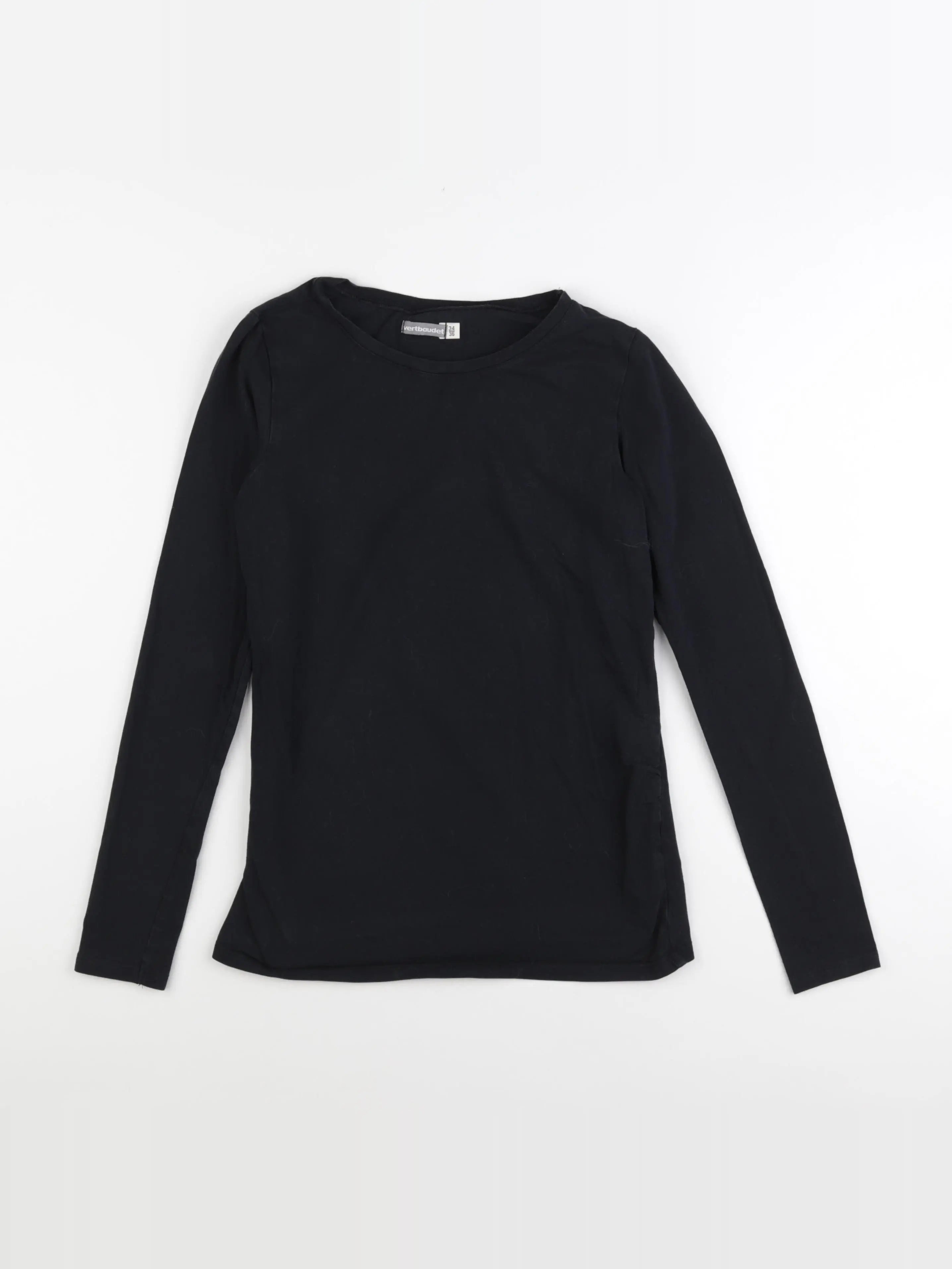Vertbaudet - tee-shirt grossesse noir - 34 à 36