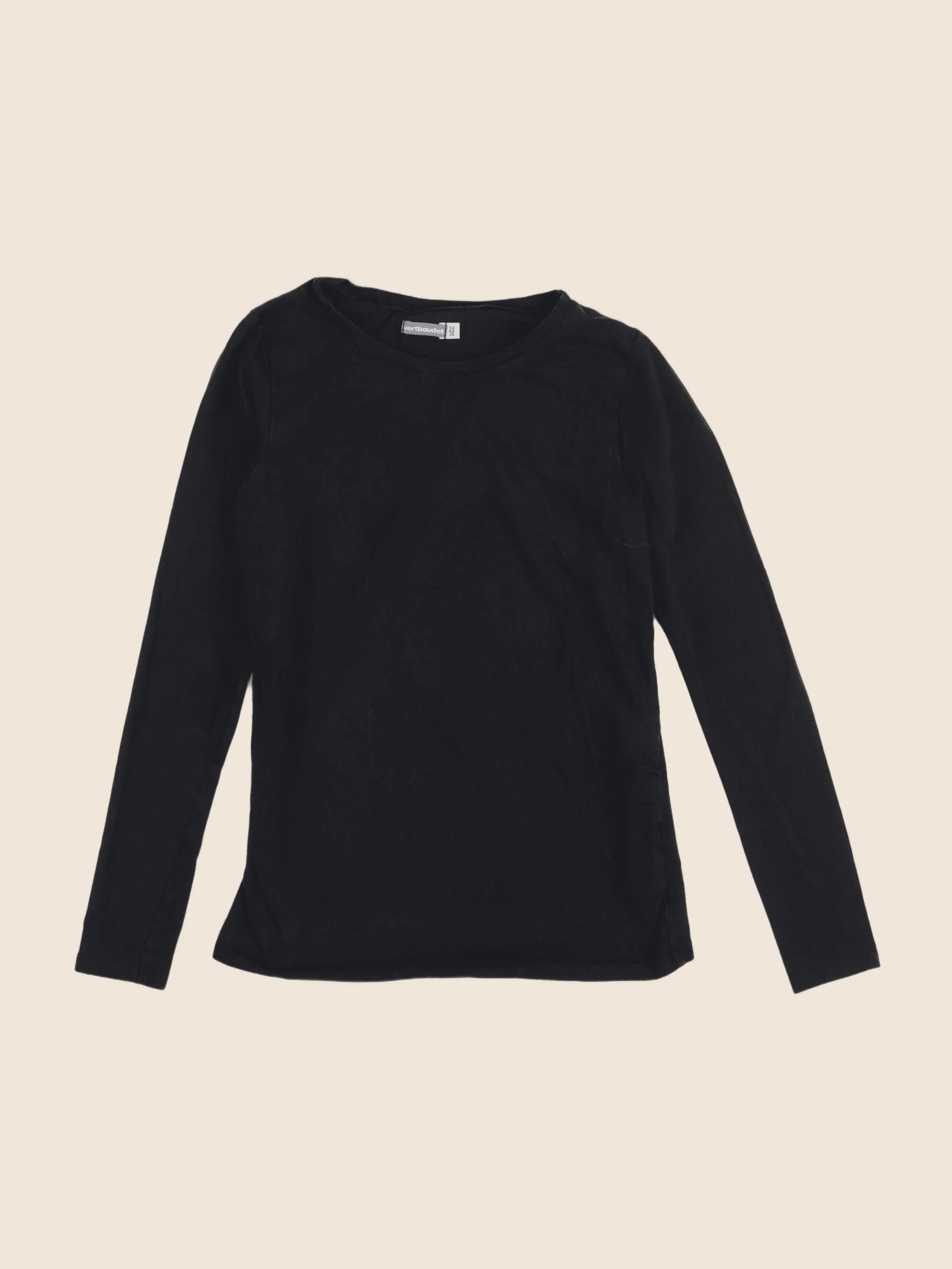 Vertbaudet - tee-shirt grossesse noir - 34 à 36