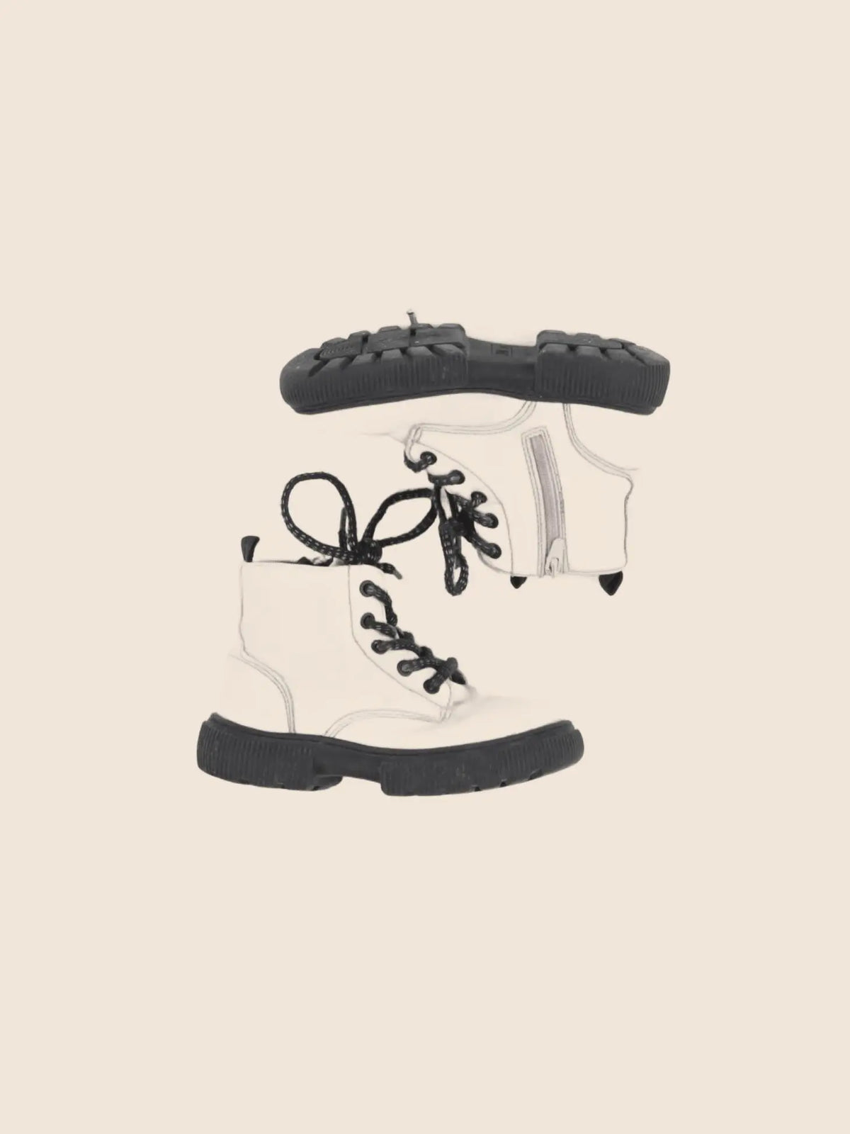 Zara - boots beige - pointure 24