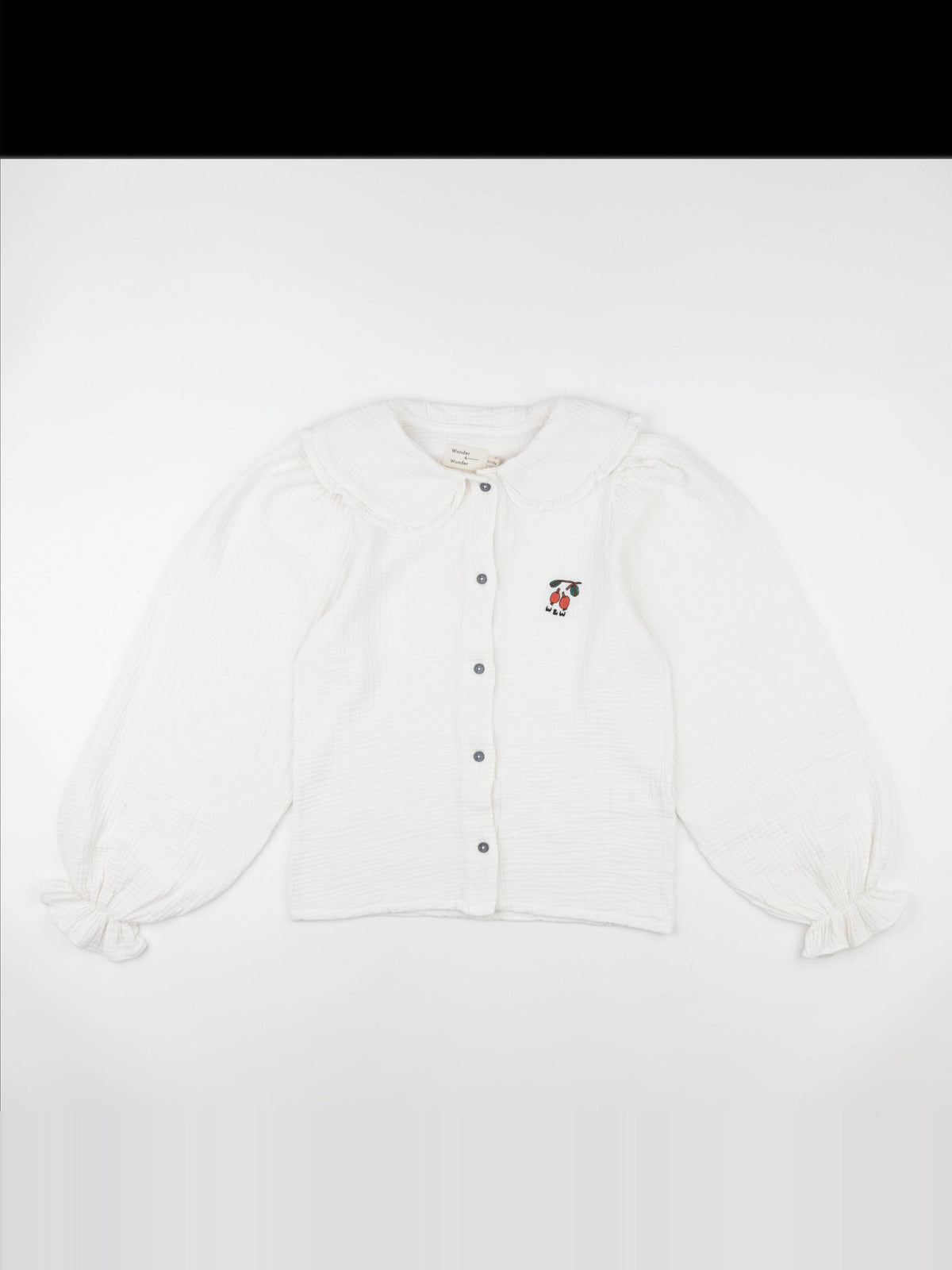 Blouse Peter Pan blanc