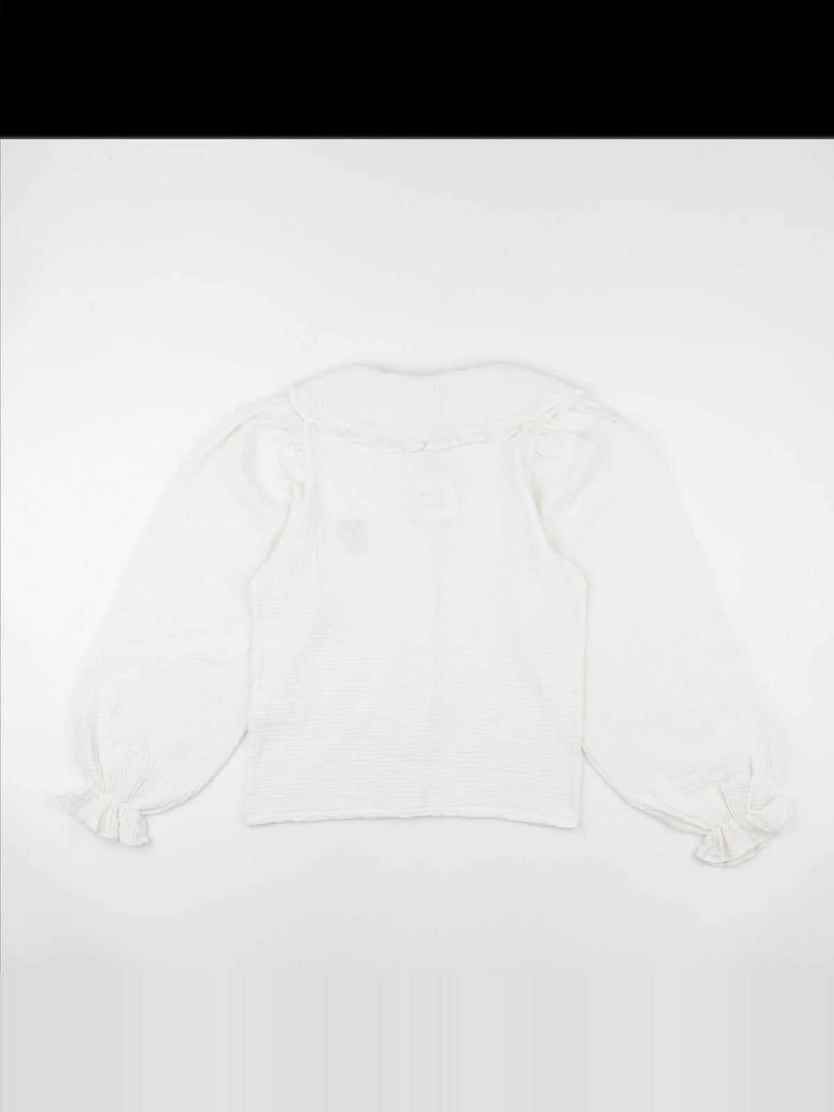 Blouse Peter Pan blanc